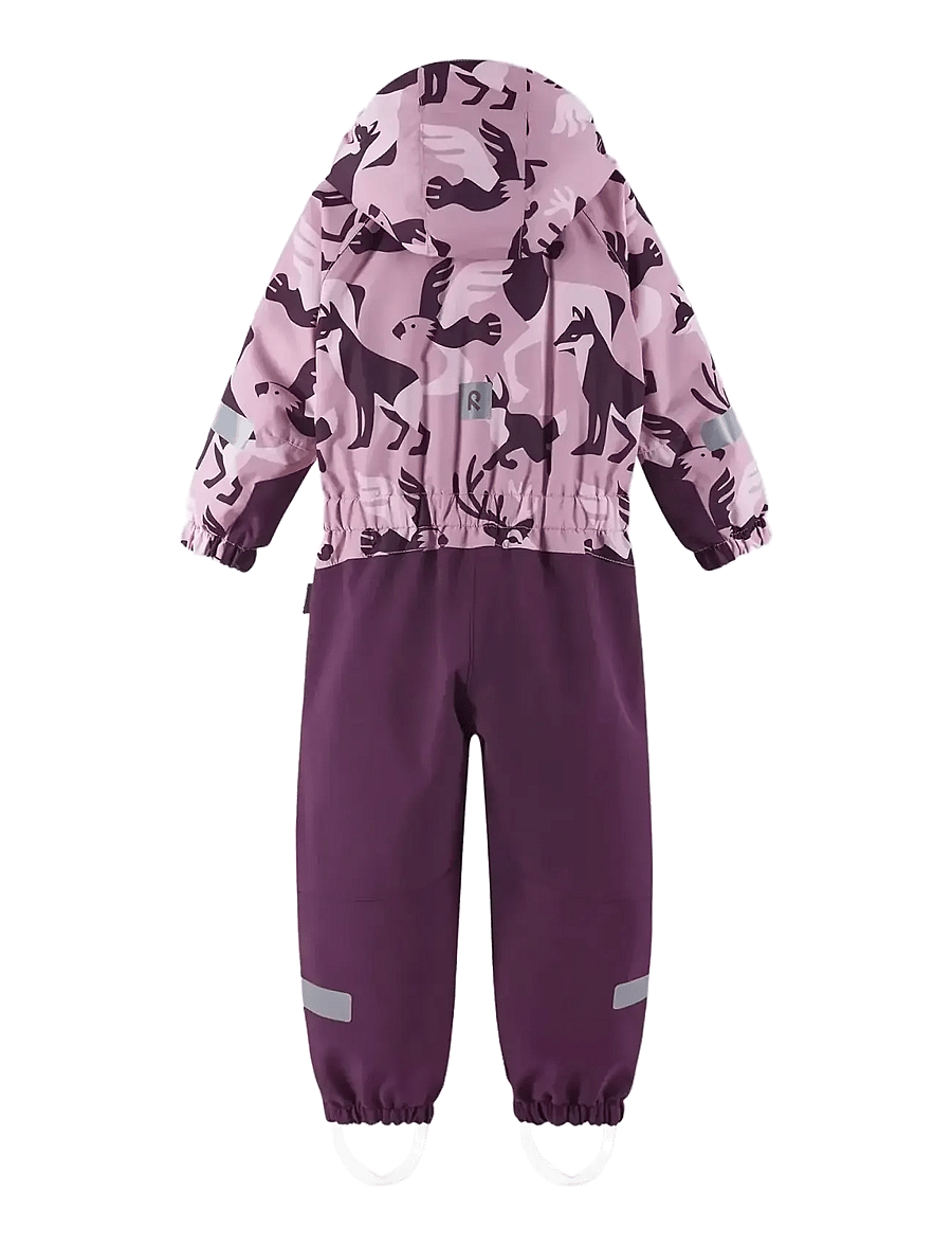 Reima - Kids' winter snowsuit Kurikka - overtøj - grey pink - 1