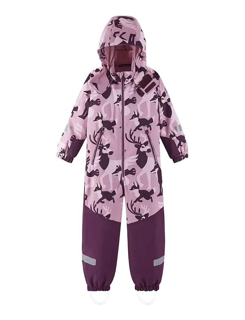Reima - Reimatec winter overall, Kurikka - shop efter alder - grey pink - 2