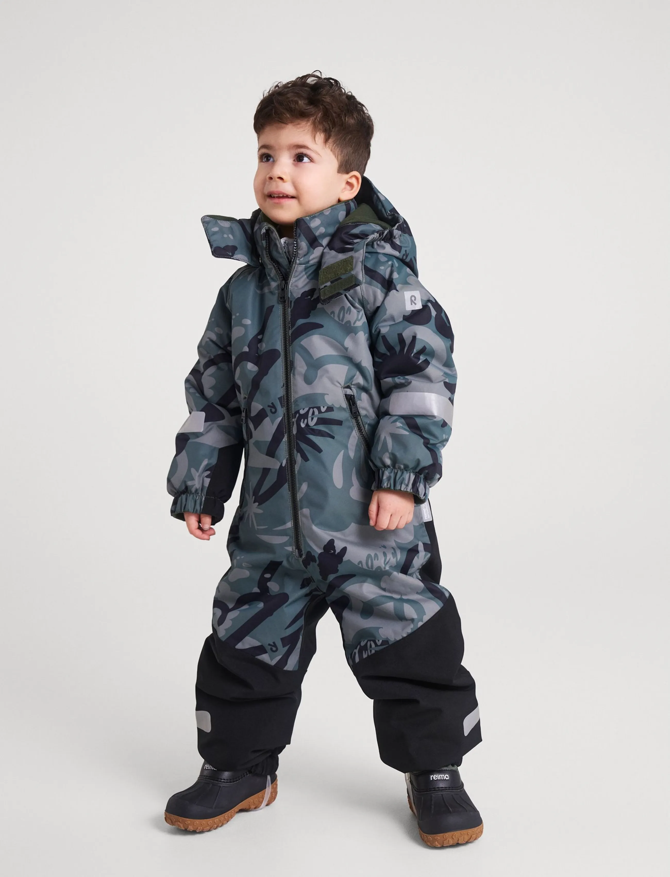 Reima tec Winter Overall, Kurikka, Kinder, Kinder Winteroverall, Marineblau, Gr.134