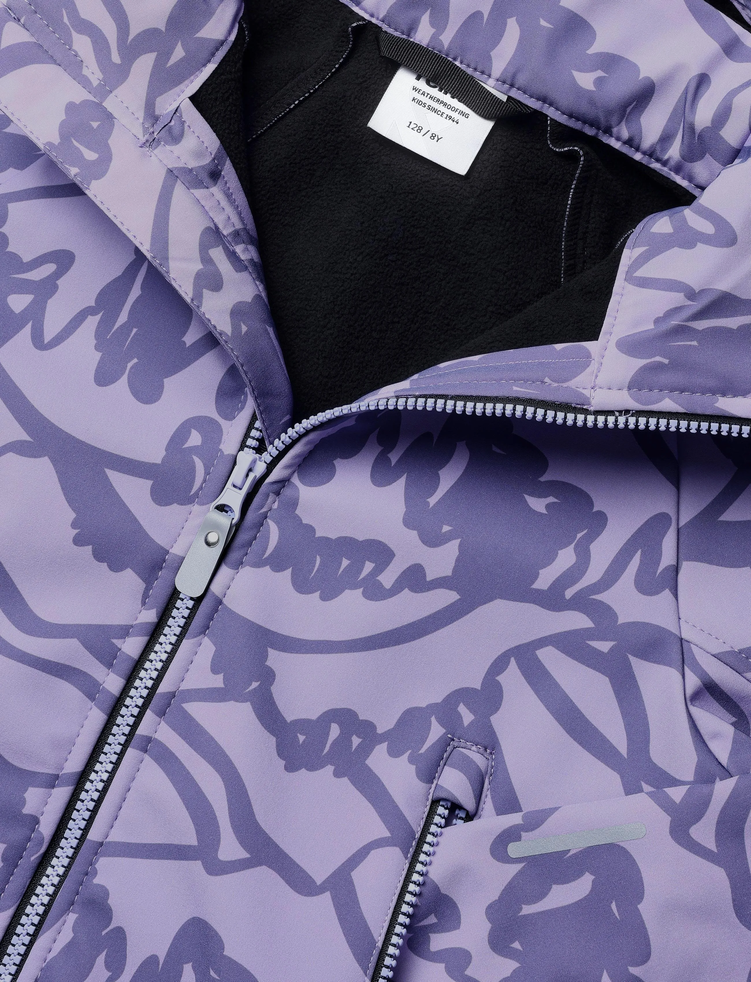 Reima - Softshell jacket, Aitoo - softshelljackor - blooming lilac - 4