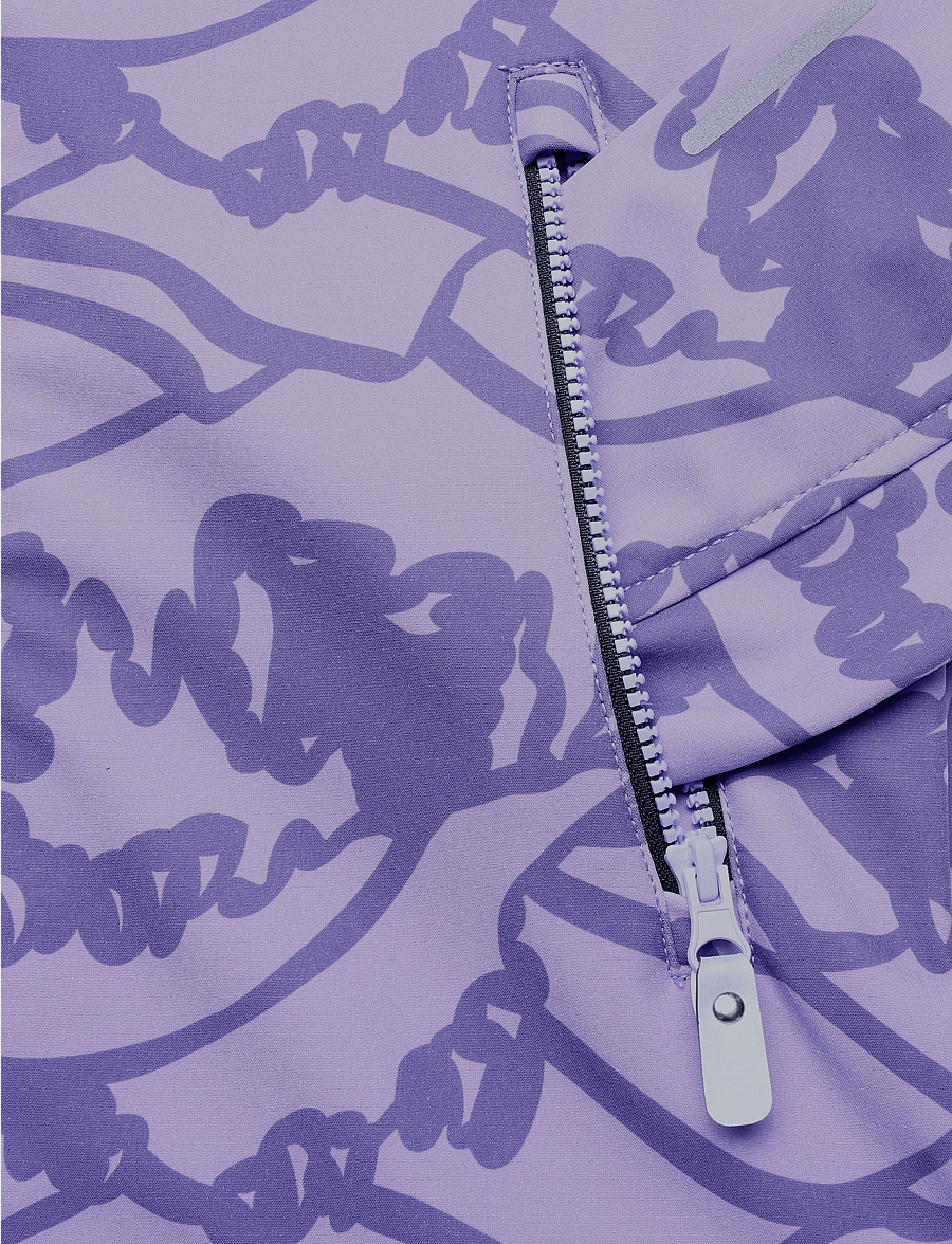 Reima - Softshell jacket, Aitoo - softshelljackor - blooming lilac - 5