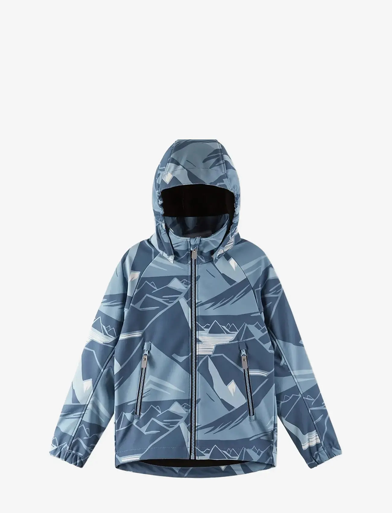 Reima - Softshell jacket, Aitoo - höstjackor - cloudy blue - 2