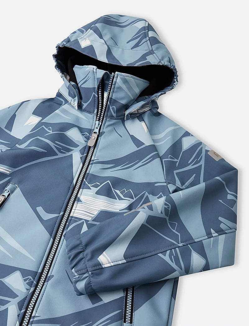 Reima - Softshell jacket, Aitoo - softshelljakker - cloudy blue - 3
