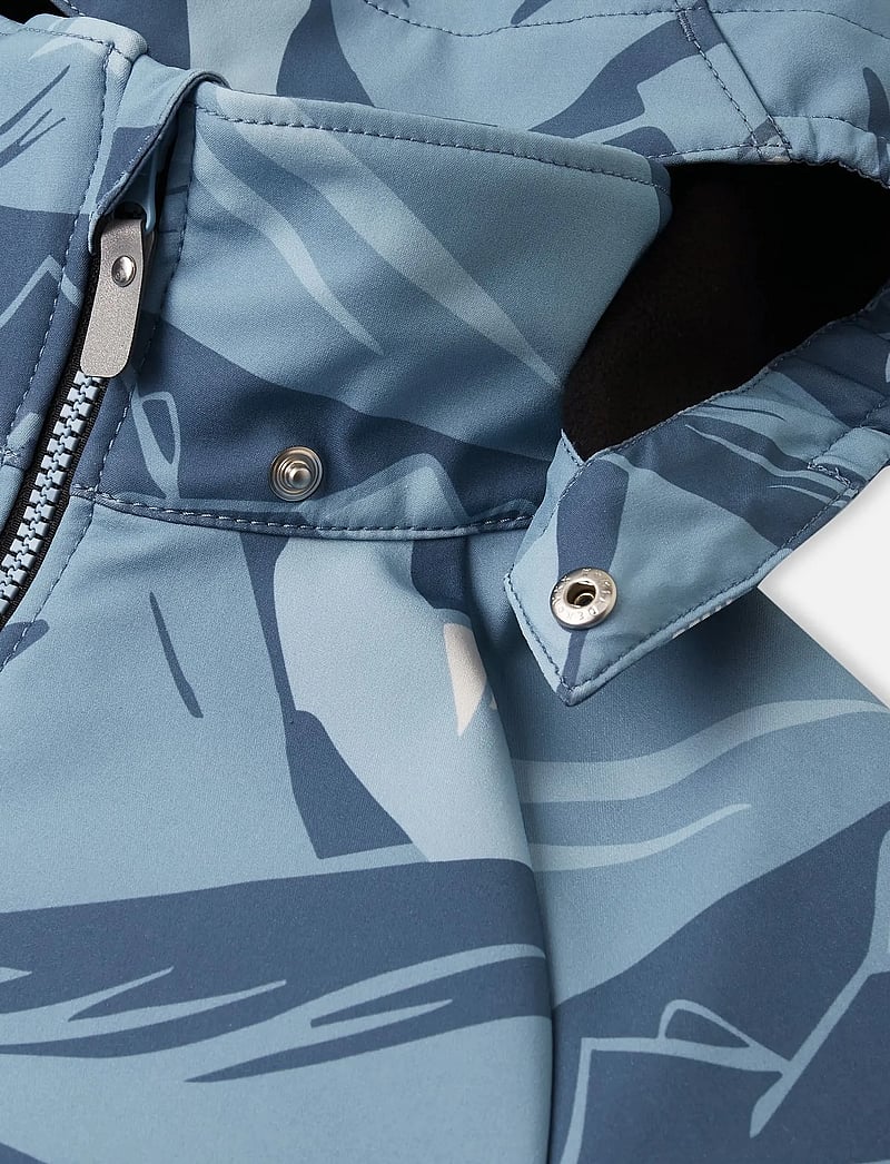 Reima - Softshell jacket, Aitoo - softshelljakker - cloudy blue - 5