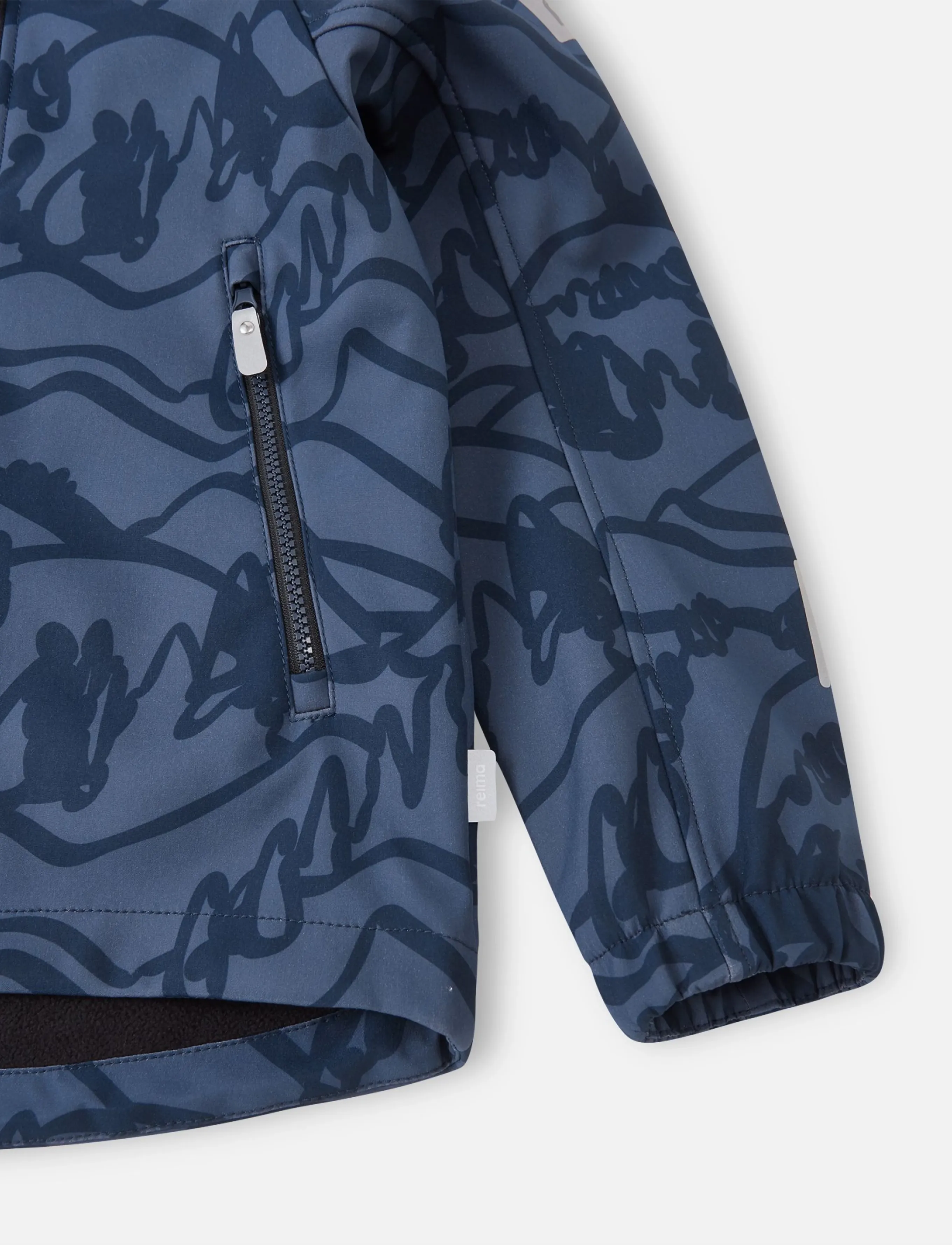 Reima - Softshell jacket, Aitoo - softshell-jacken - navy - 3