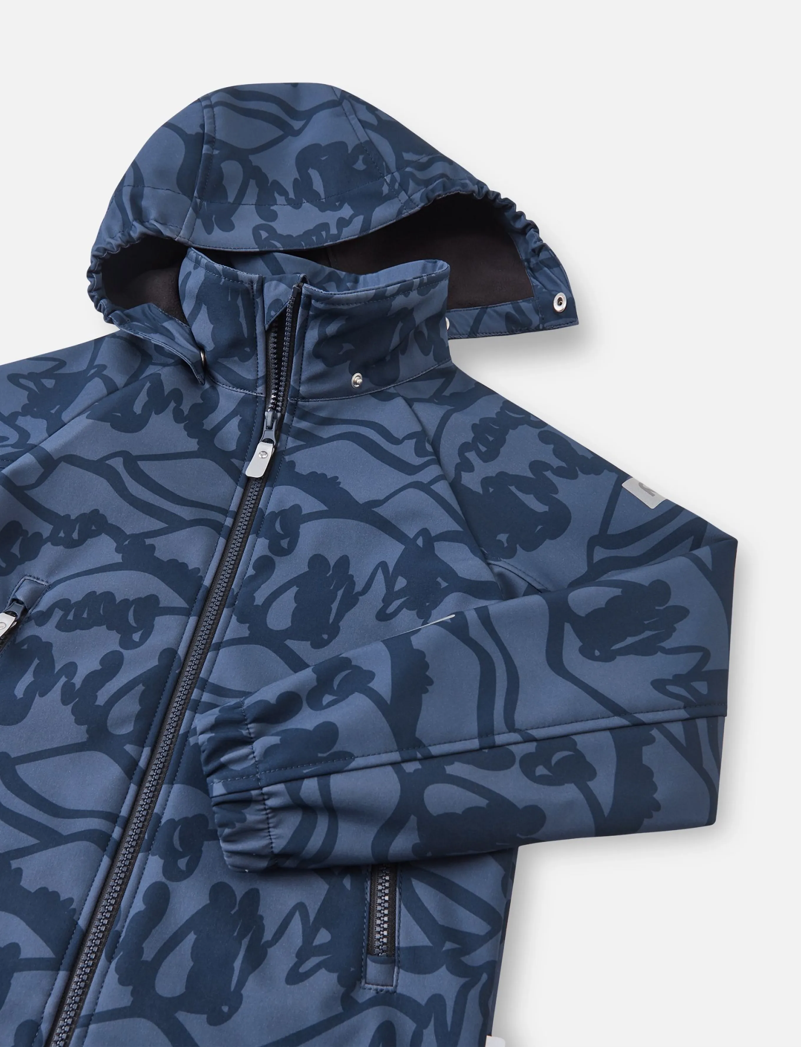 Reima - Softshell jacket, Aitoo - softshell-jacken - navy - 4
