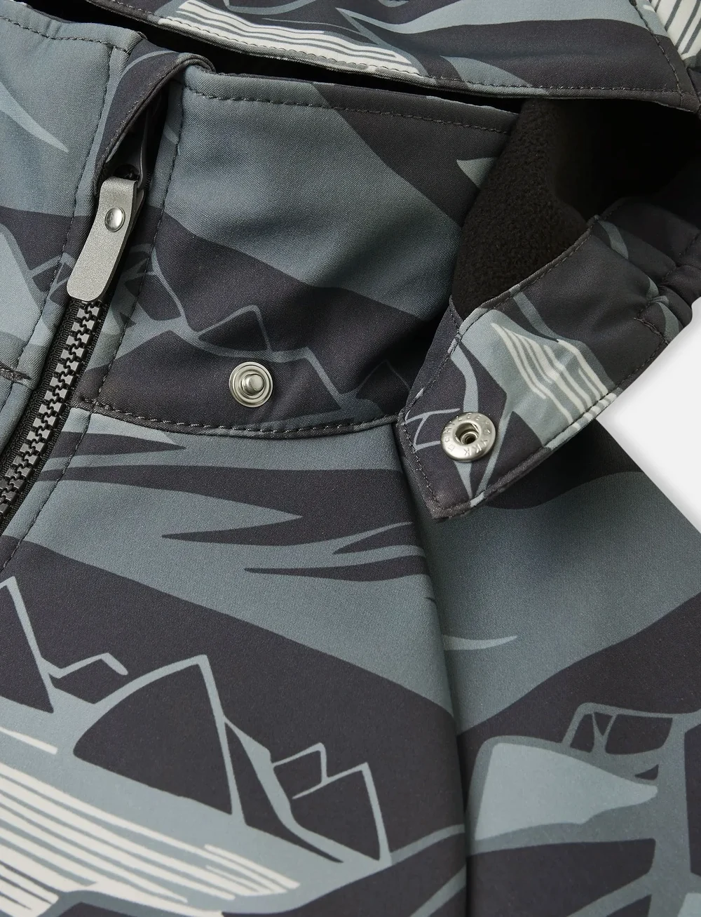 Reima - Softshell jacket, Aitoo - softshell-jacken - soft black - 5