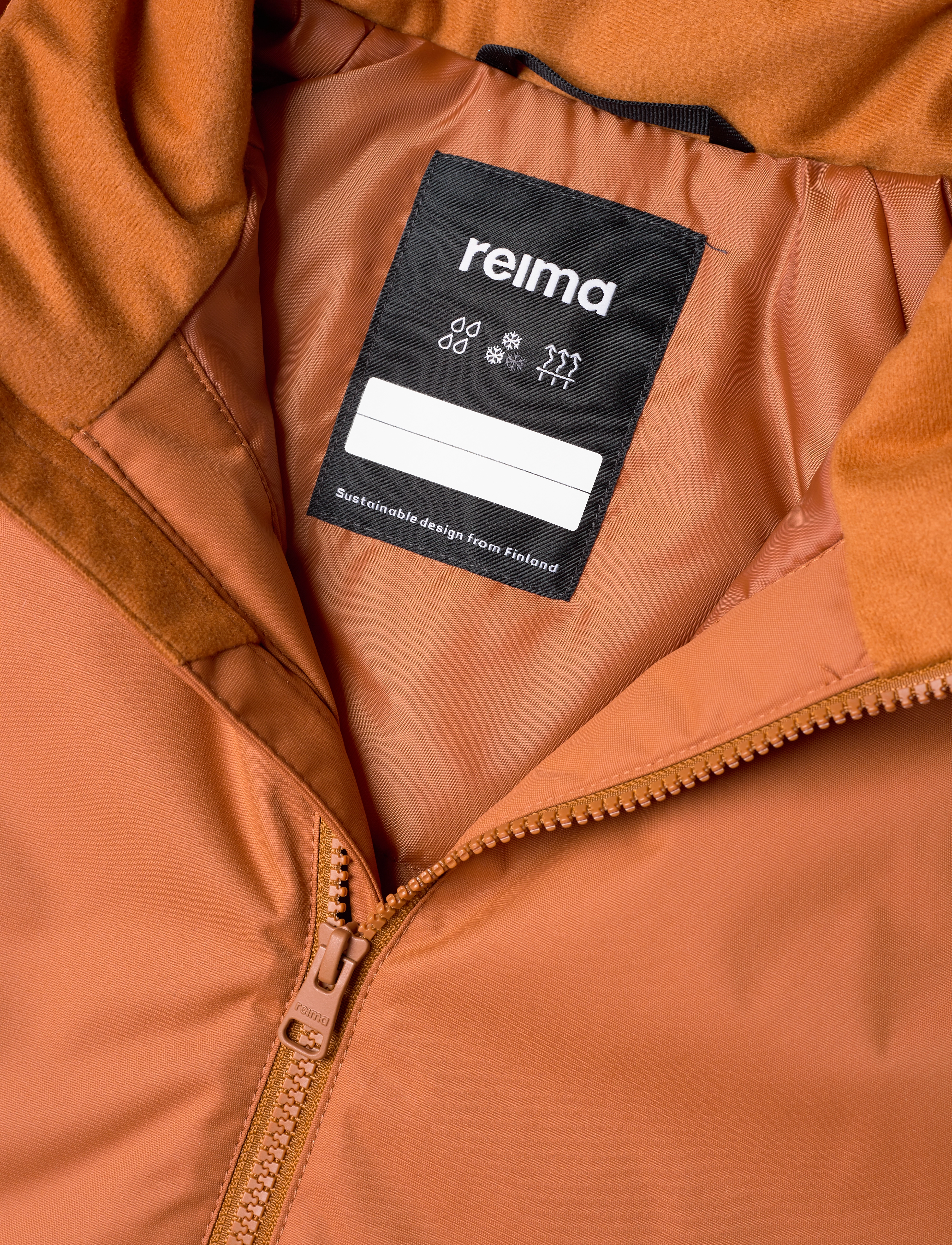 Reima - Kids' winter jacket Reili - cinnamon brown - 5