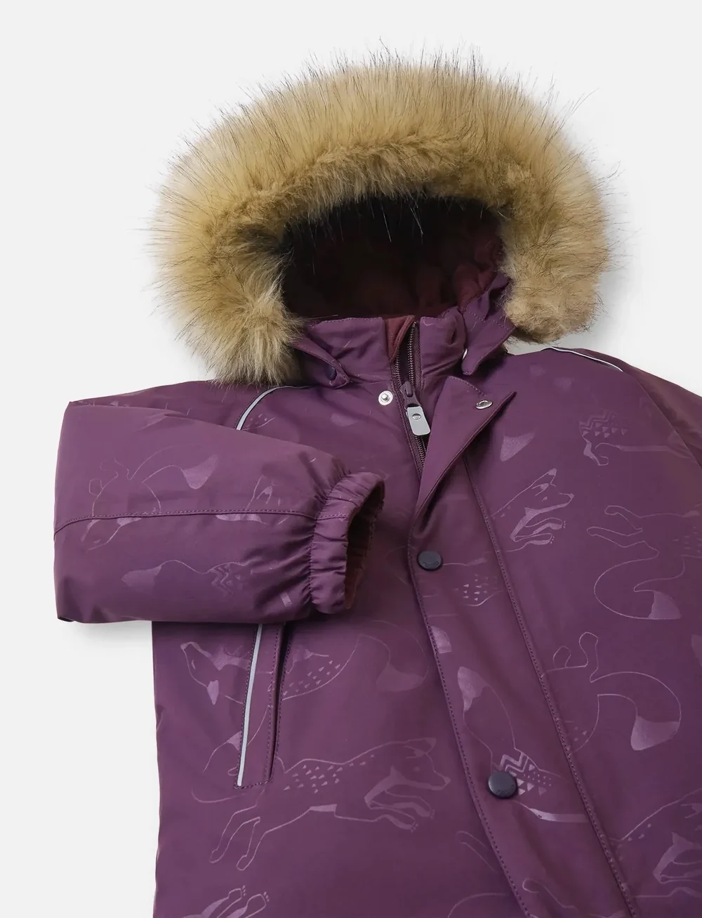 Reima - ReimaTec down overall, Aapua - snowsuit - deep purple - 3