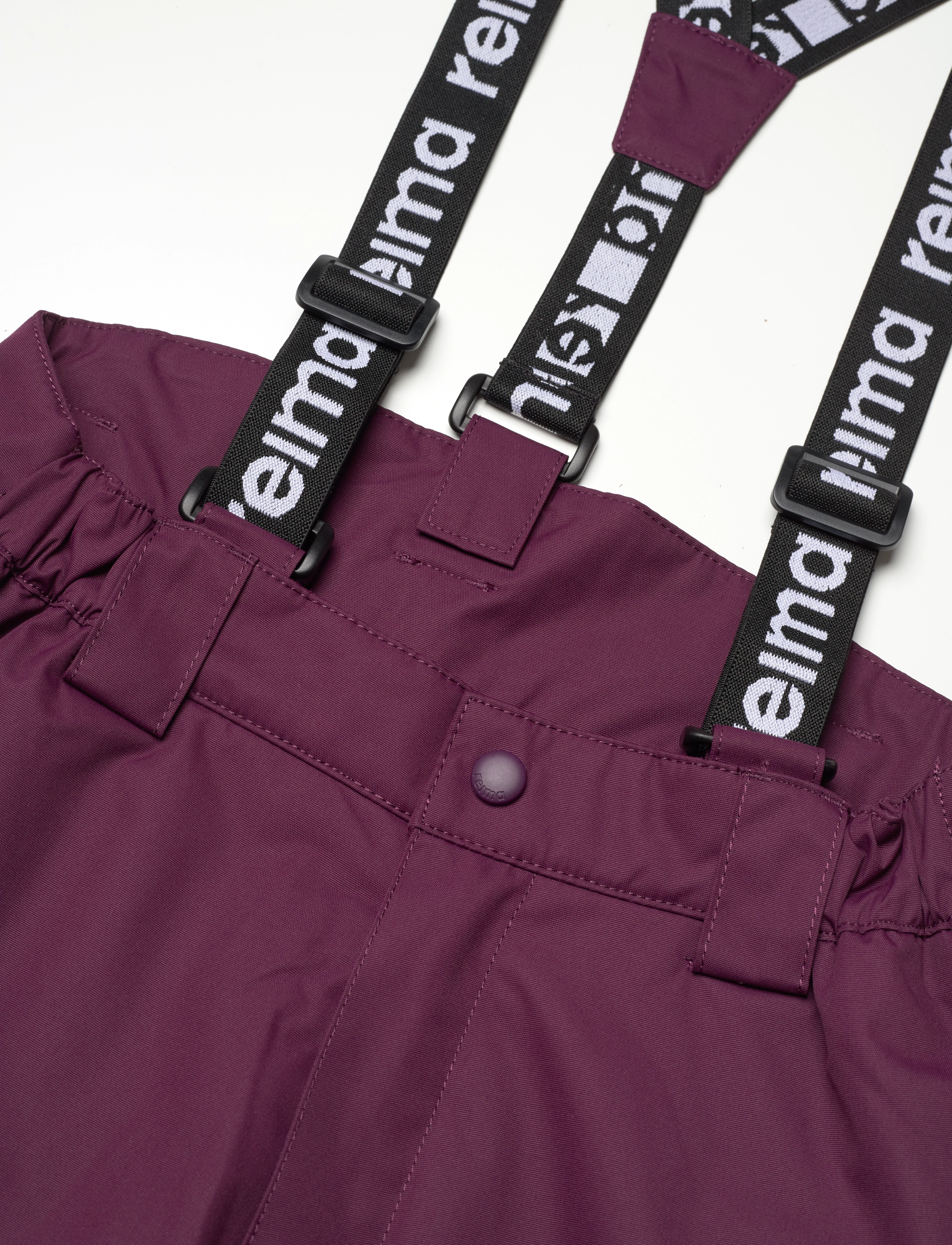 Reima - Kids' lightweight wadded trousers Tiksi - deep purple - 4