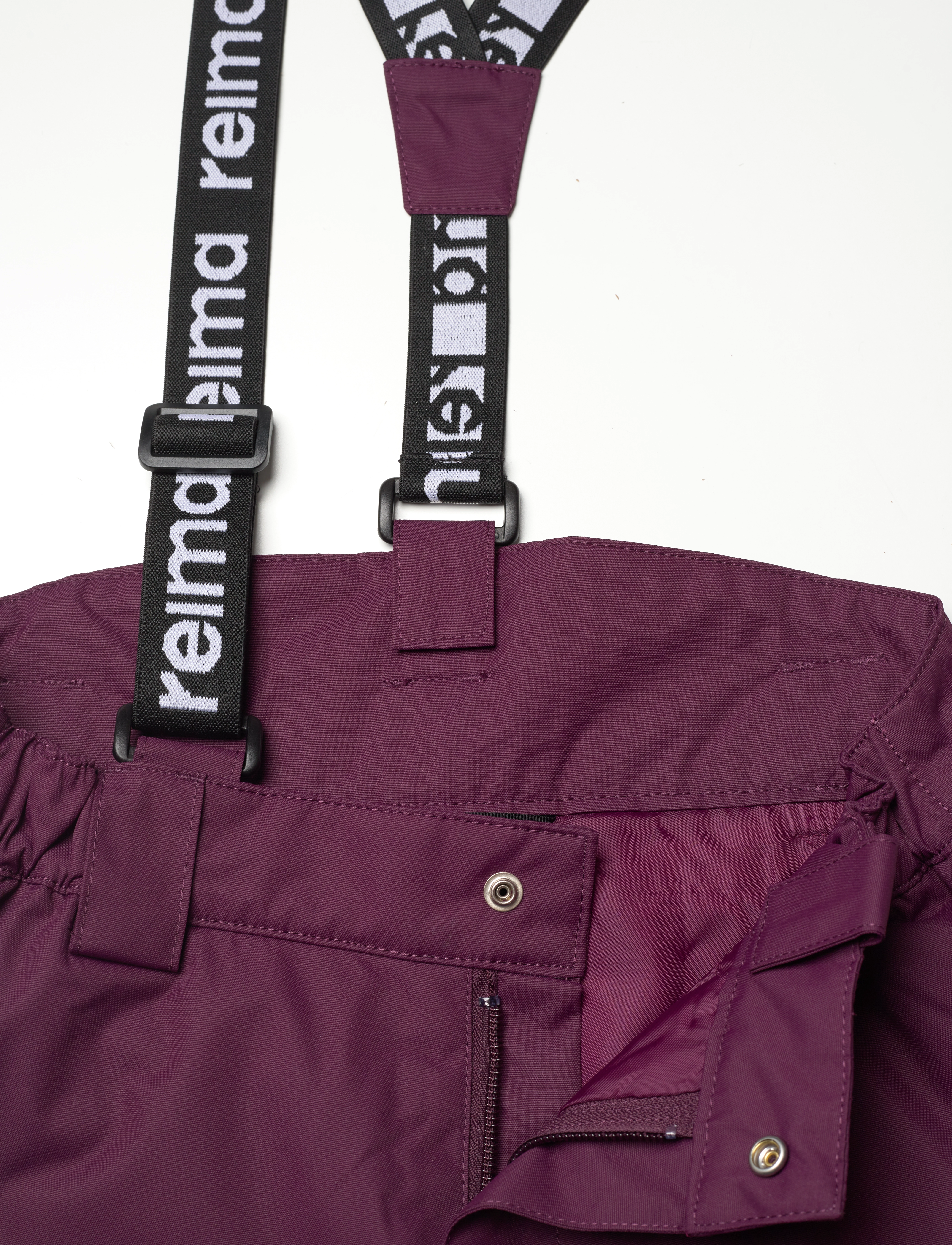 Reima - Kids' lightweight wadded trousers Tiksi - deep purple - 5