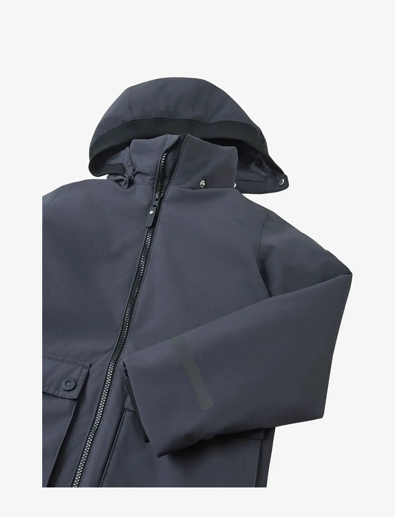 Reima - ReimaTec jacket, Syddi - rain coats - soft black - 2