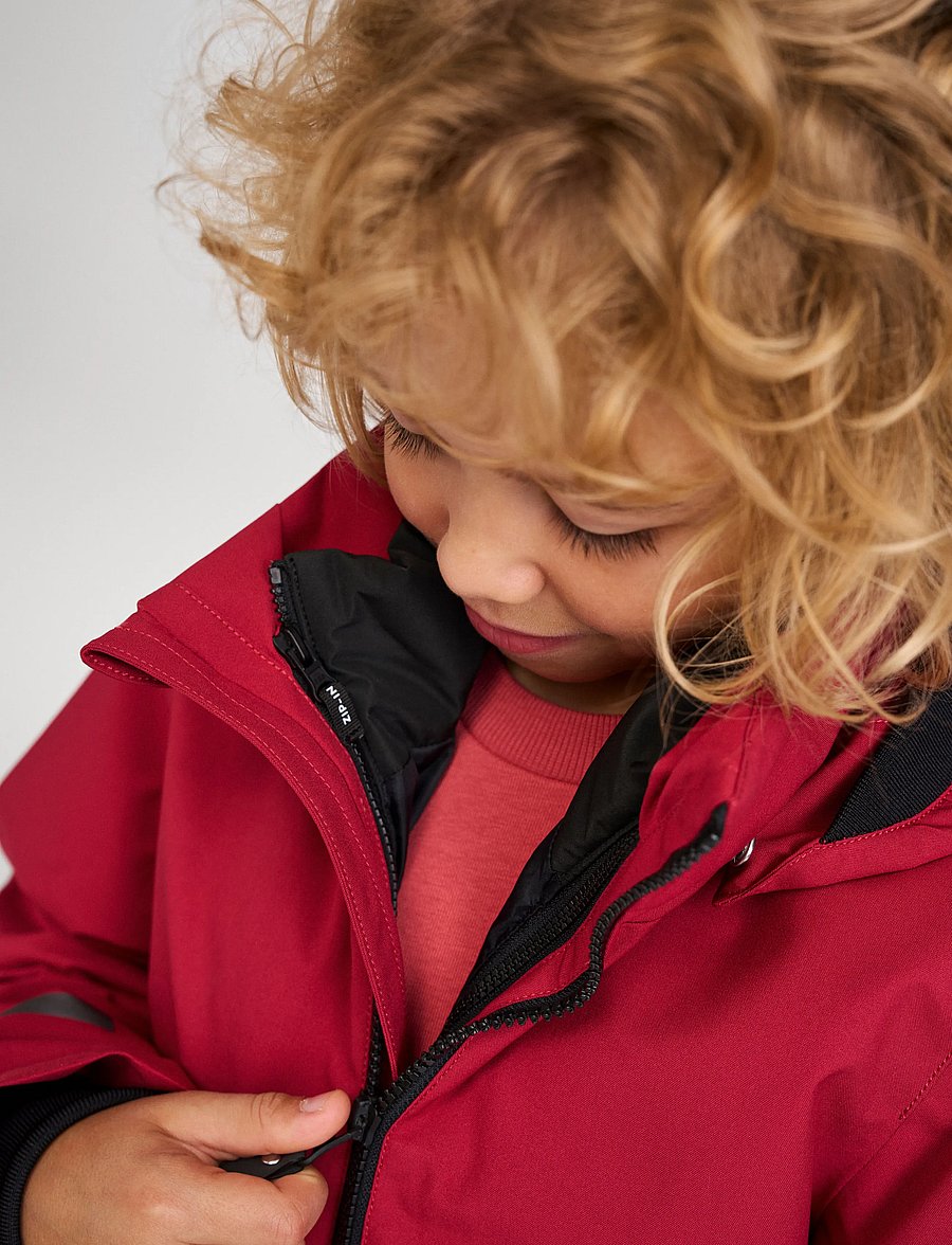 Reima - ReimaTec jacket, Syddi - tepitud joped - cranberry - 0