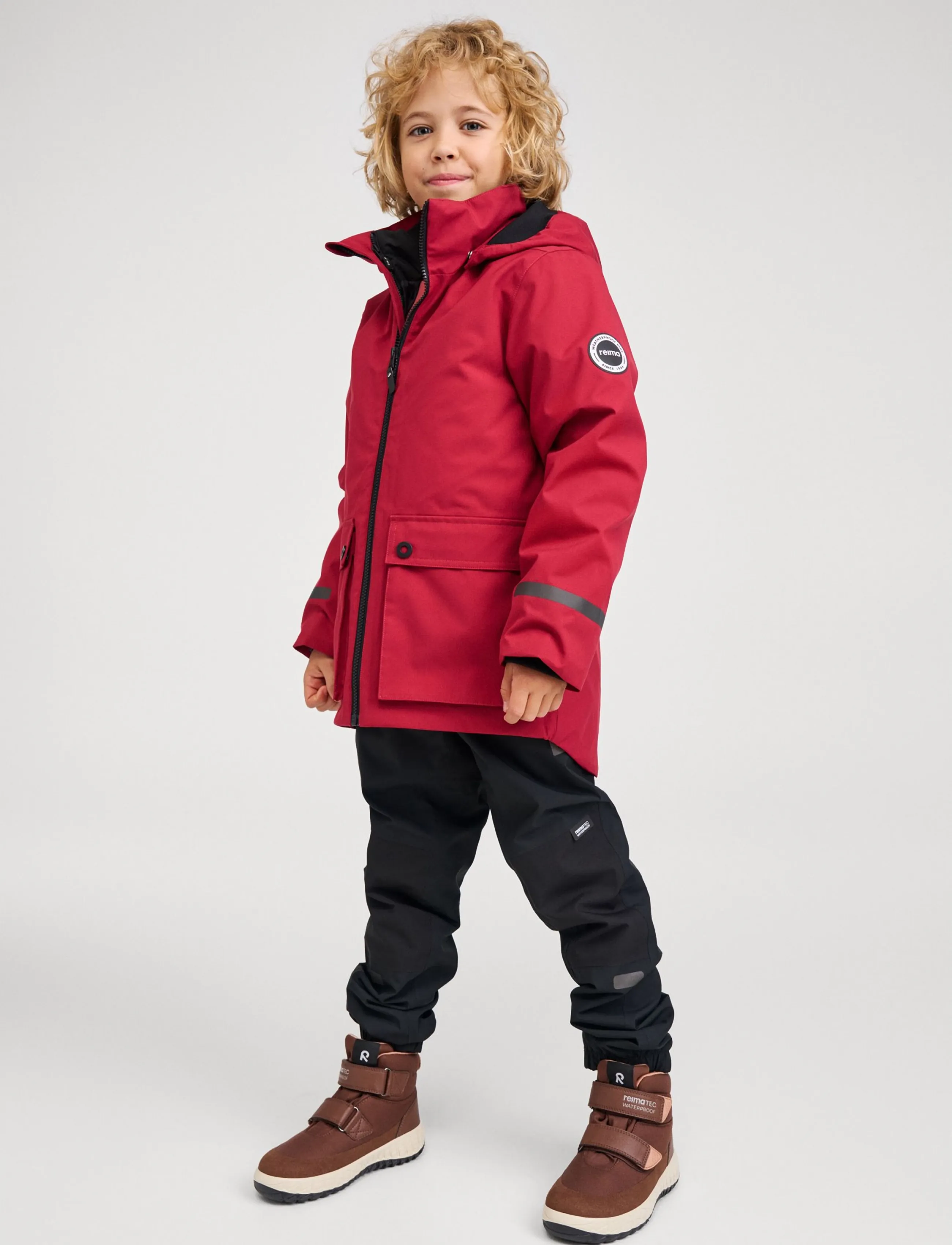 Reima - ReimaTec jacket, Syddi - tepitud joped - cranberry - 3