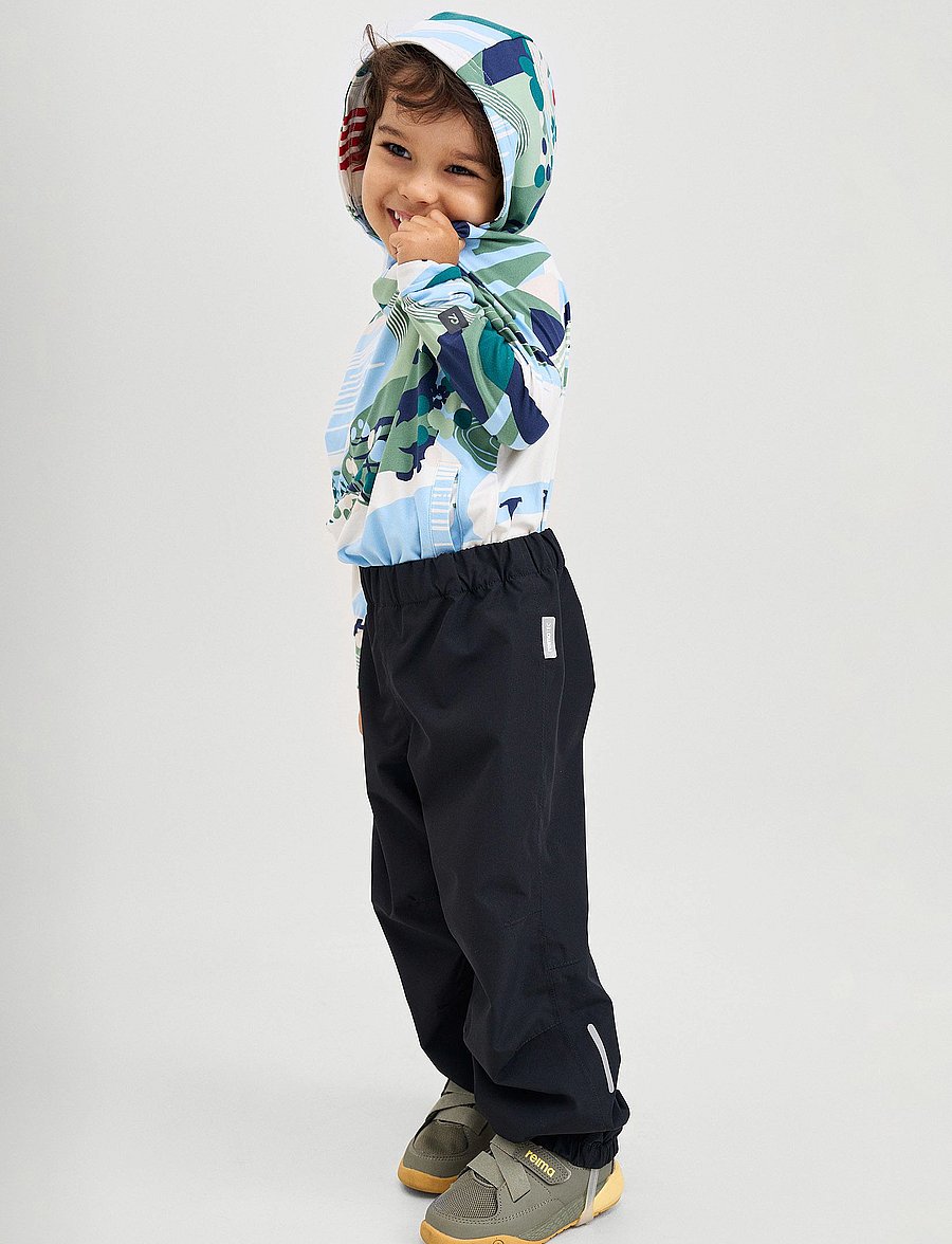 Reima - ReimaTec pants, Kaura - shell- & regenhosen - black - 0