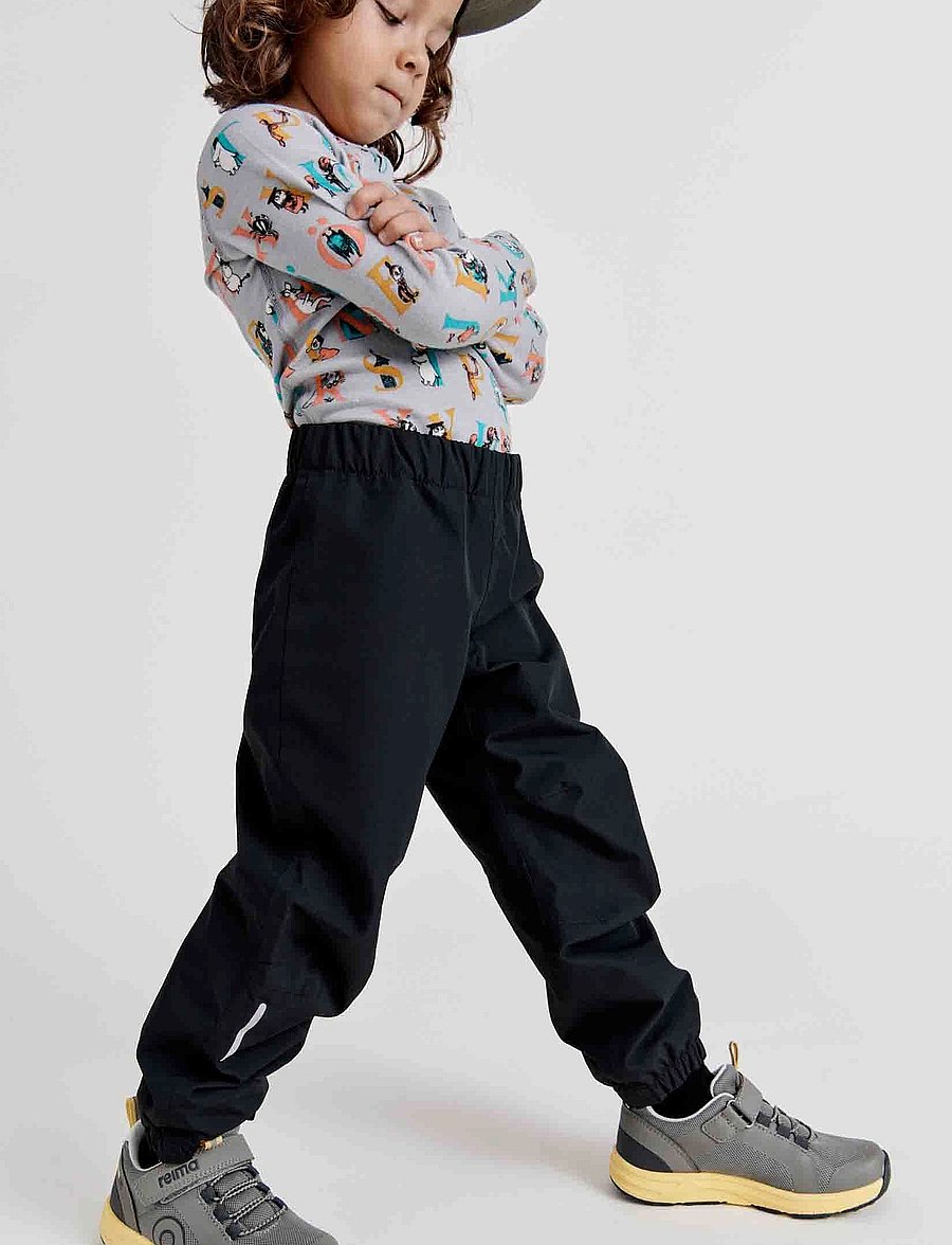 Reima - ReimaTec pants, Kaura - shell- & regenhosen - black - 4