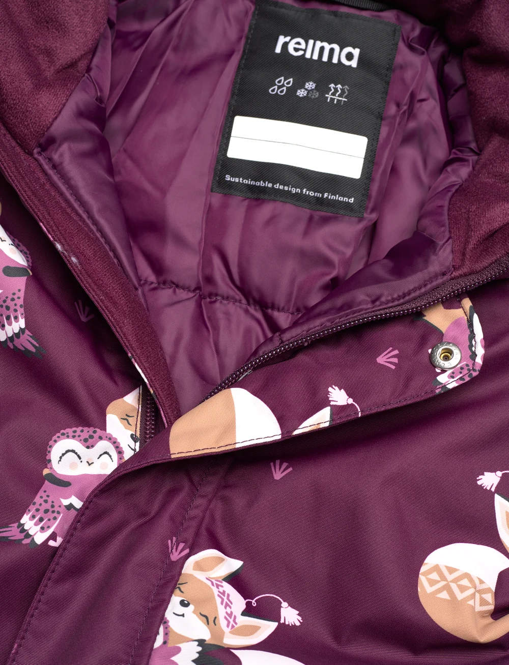 Reima - Winter overall, Tuohi - outerwear - lila - 2