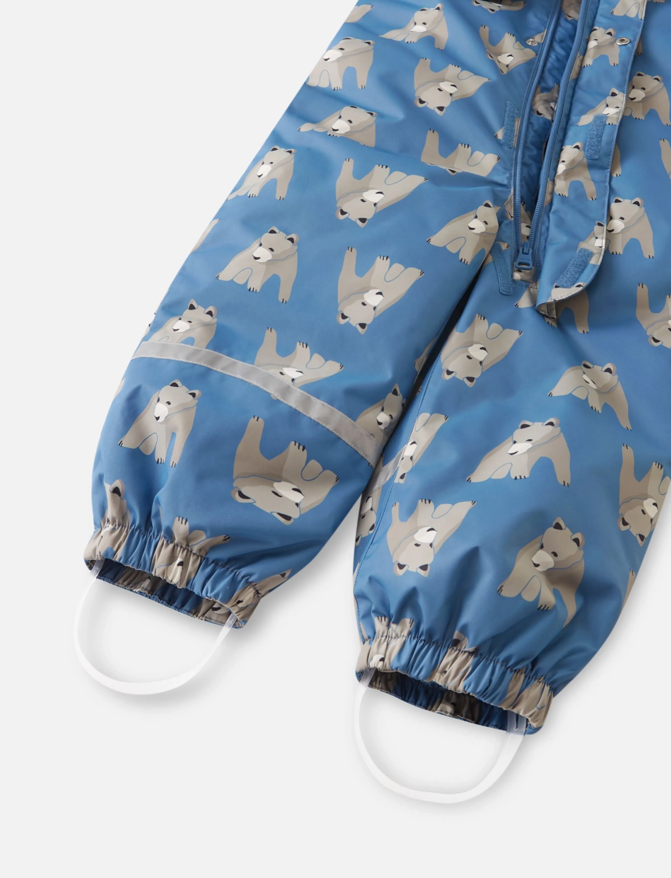 Reima - Winter overall, Tienoot - jacken & mäntel - blue ocean - 2