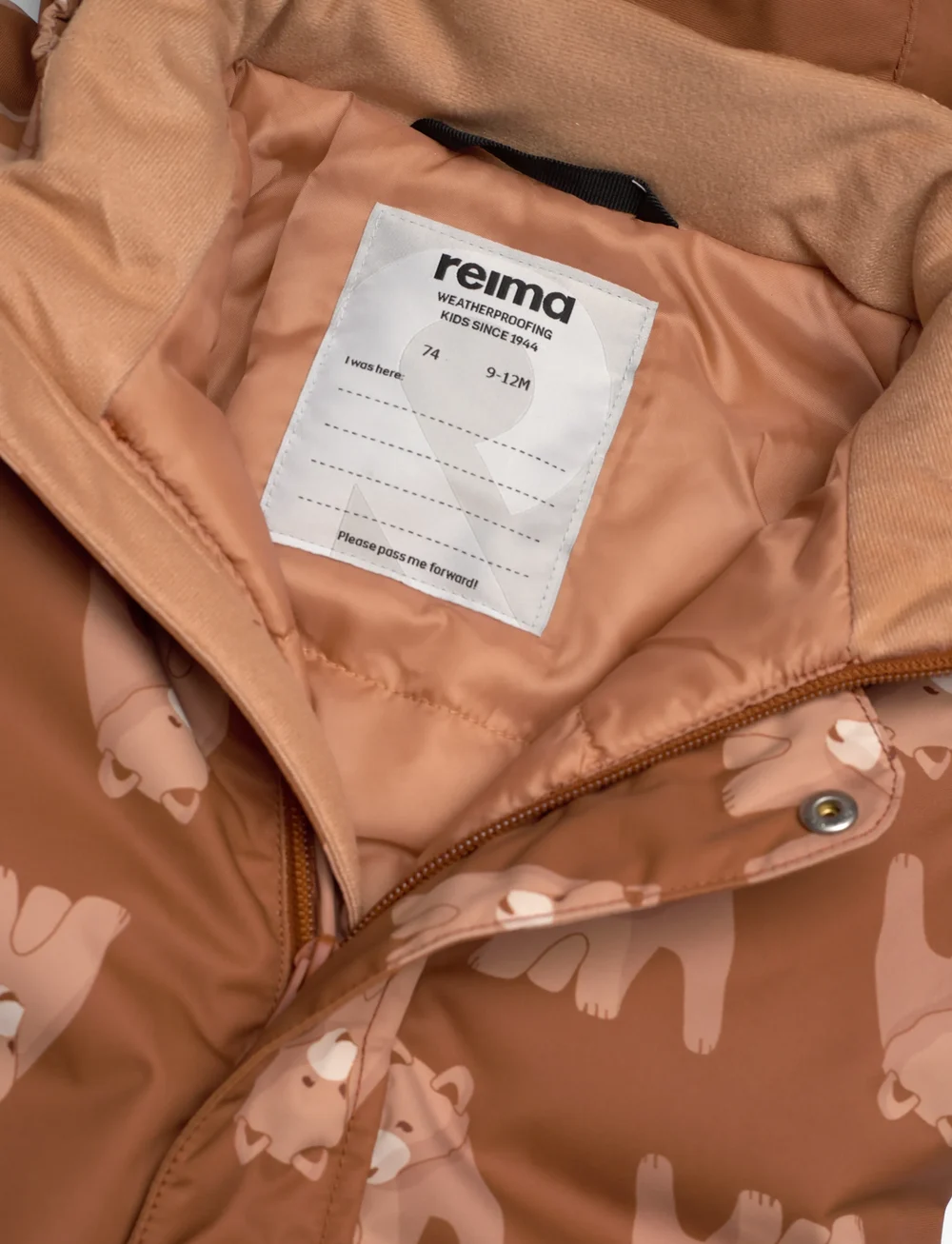 Reima - Winter overall, Tienoot - outdoor - cinnamon brown - 3