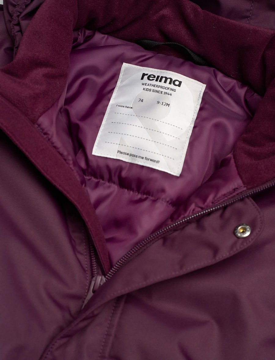 Reima - Winter overall, Tienoo - overtøj - deep purple - 2