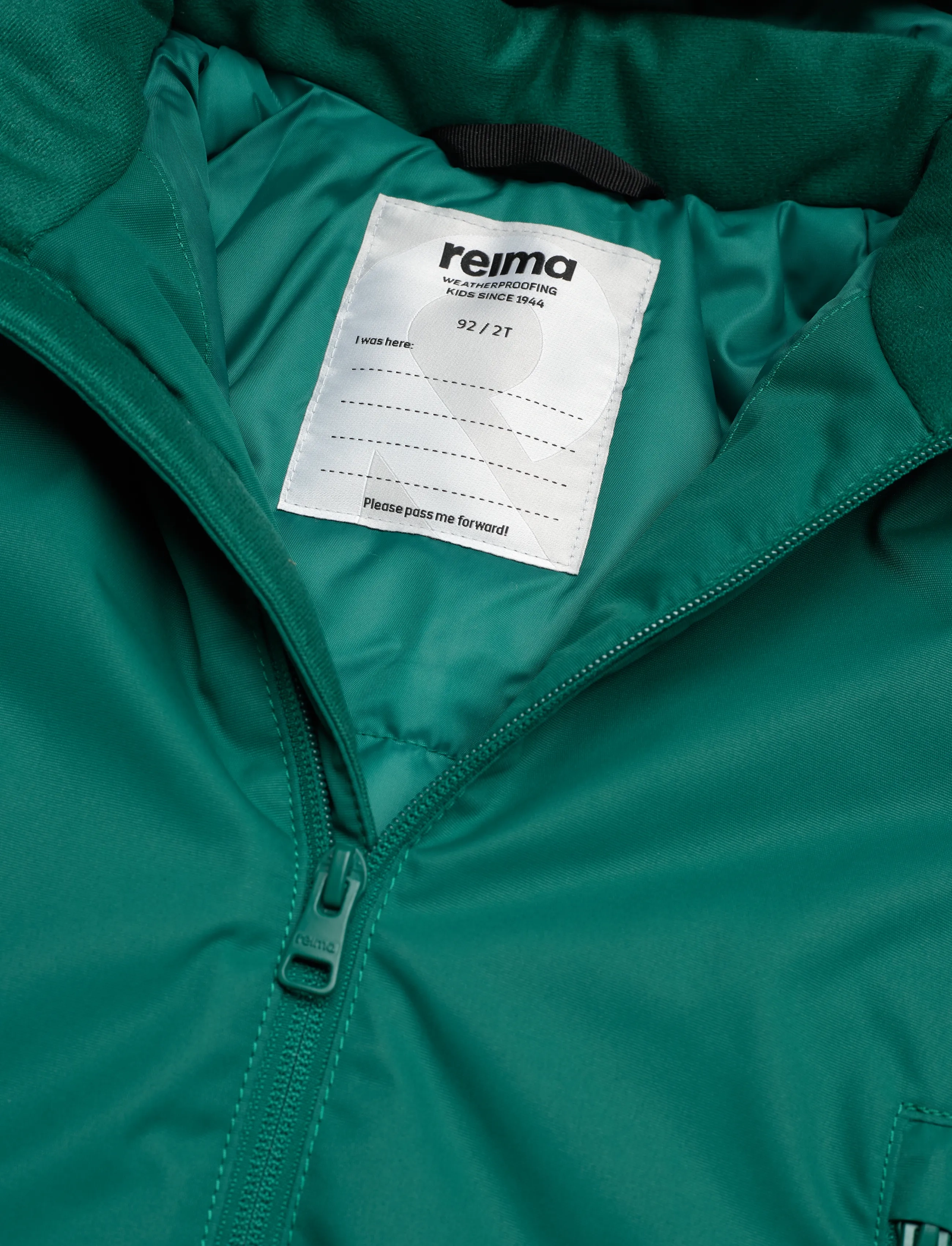 Reima - Winter jacket, Portti - vinterjakker - deeper green - 2