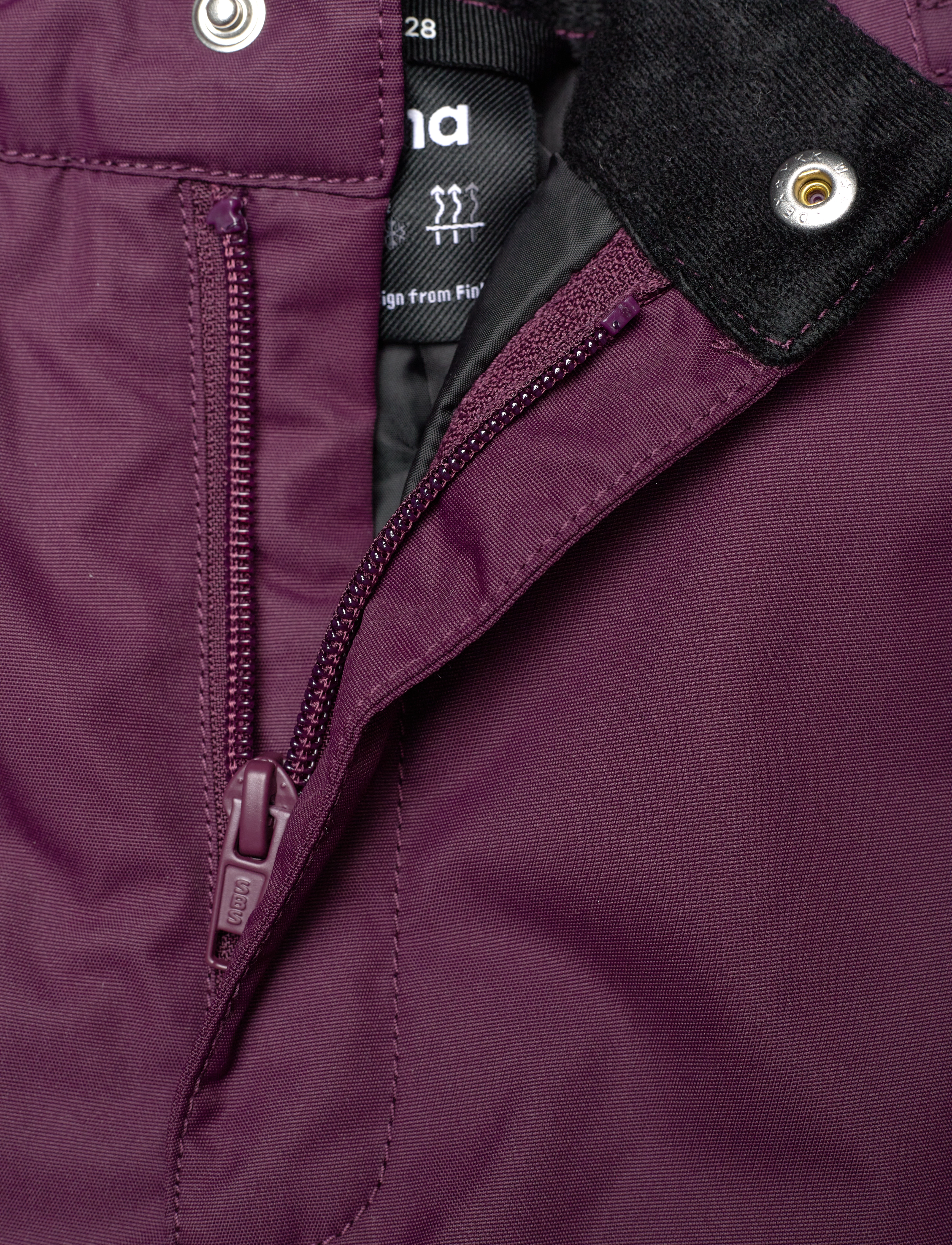 Reima - Winter pants, Tuokio - overtræksbukser - deep purple - 3