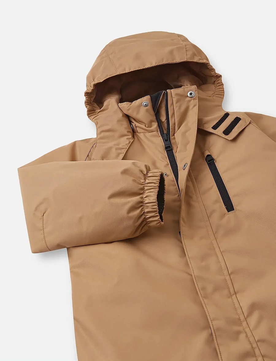 Reima - ReimaTec winter overall, Kaunisto - outerwear - peanut brown - 3