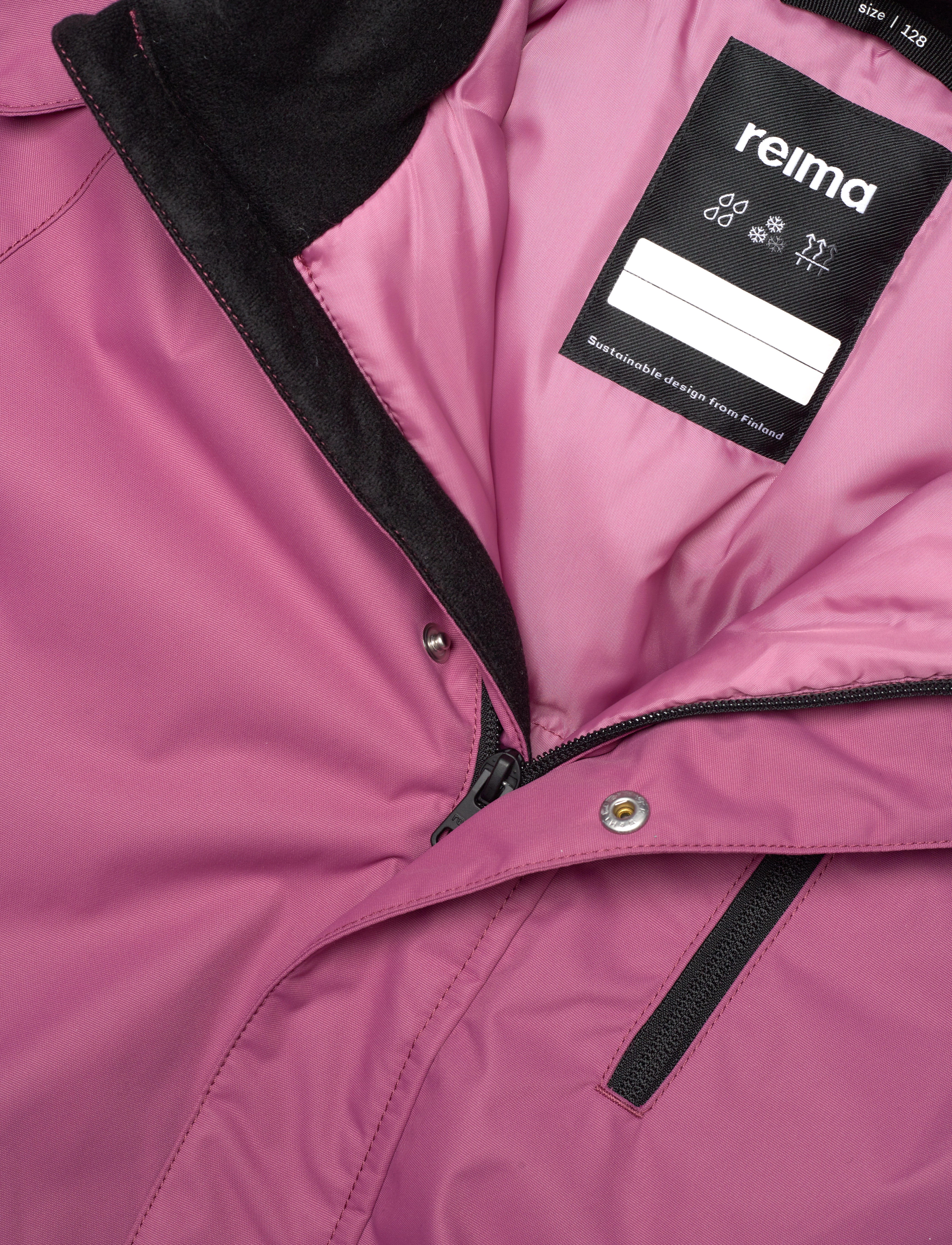 Reima - ReimaTec winter overall, Kaunisto - sport - red violet - 2