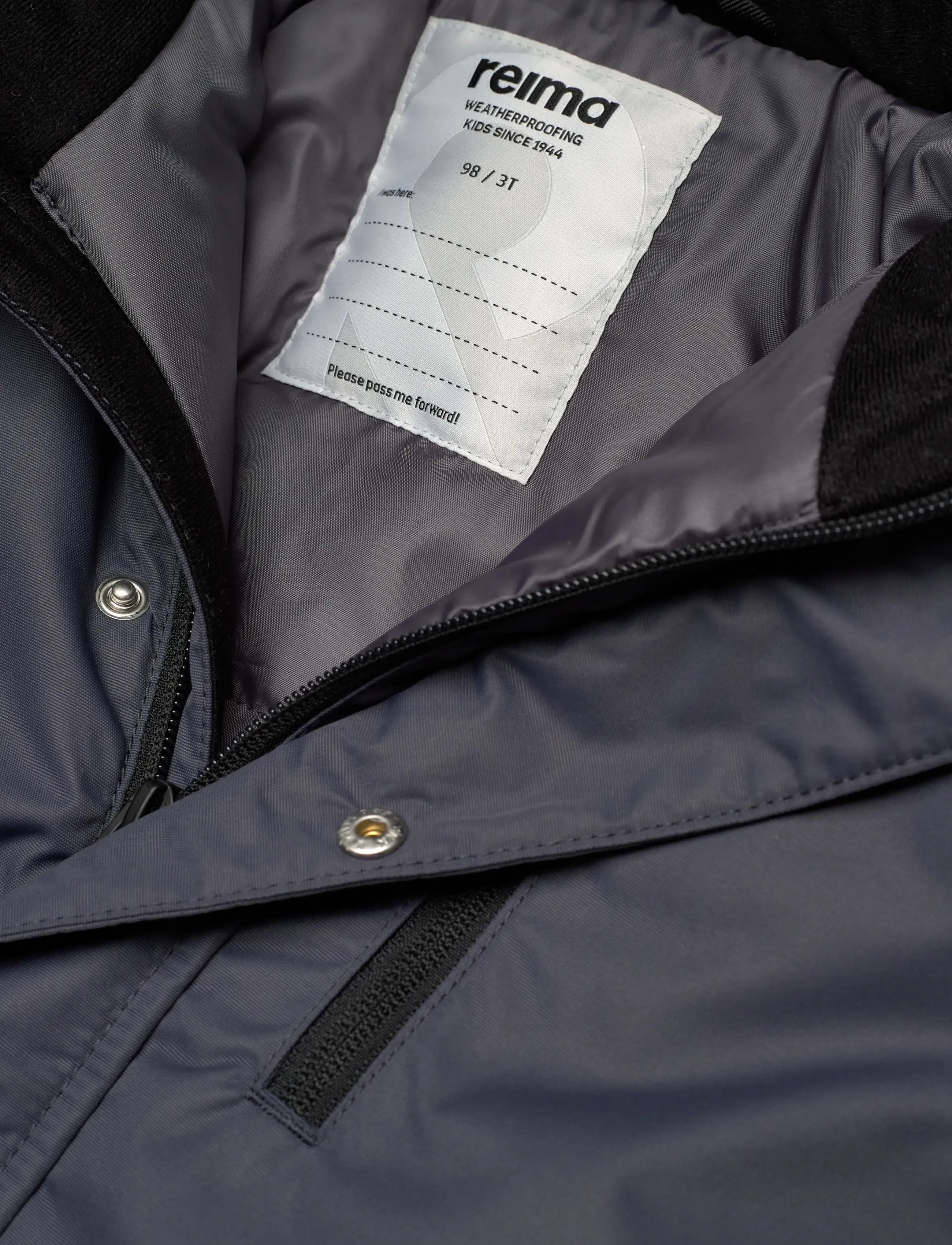 Reima - ReimaTec winter overall, Kaunisto - vêtements d'extérieur - soft black - 2
