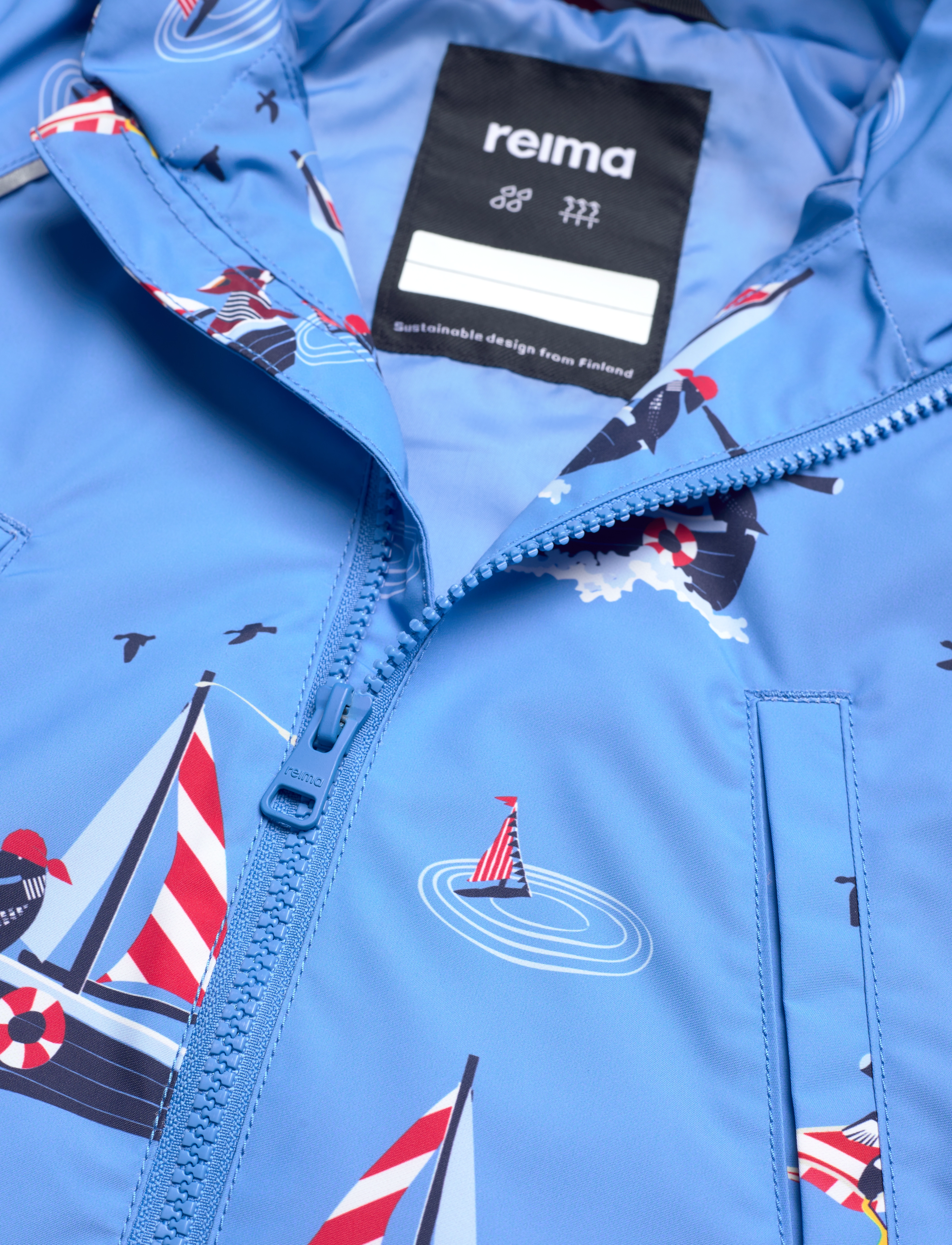 Reima - Reimatec jacket, Hete - cool blue - 2