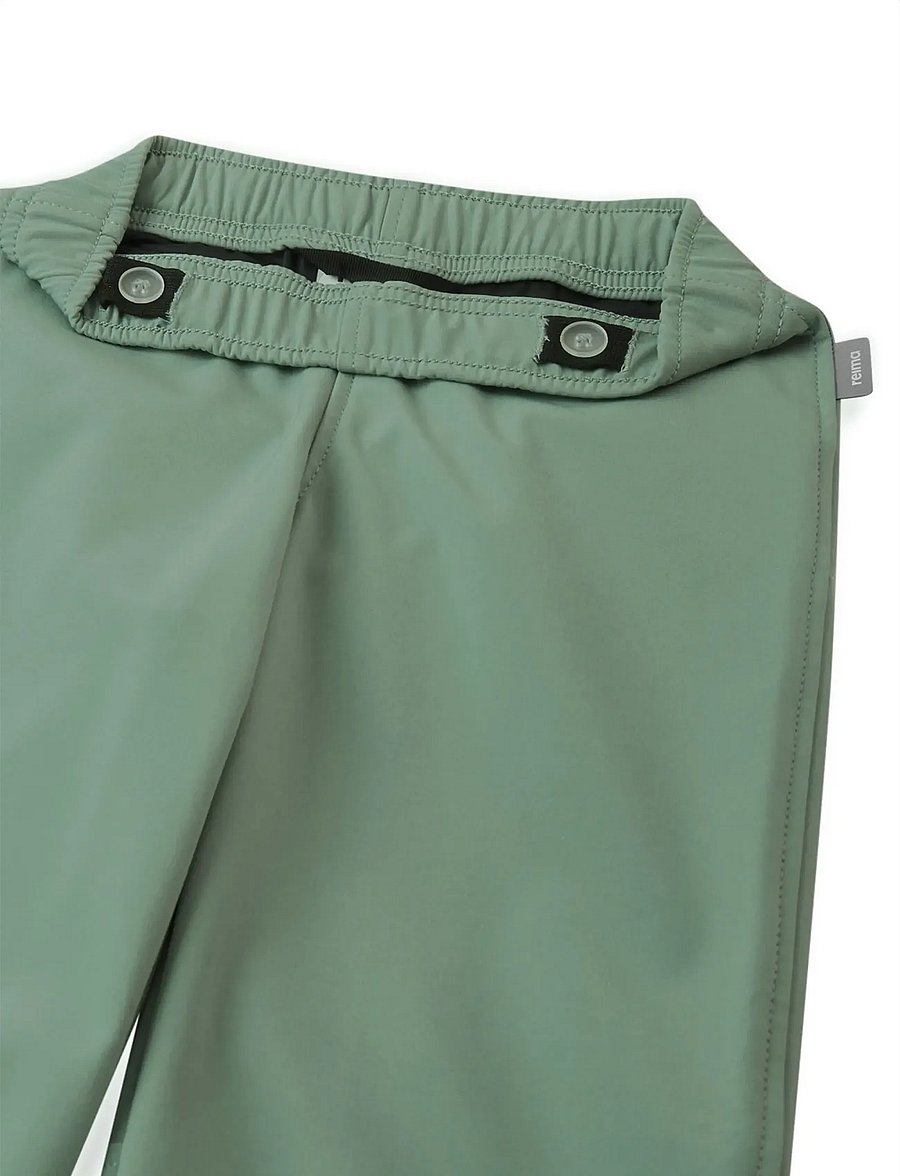Reima - Softshell pants, Kuori - stone green - 2