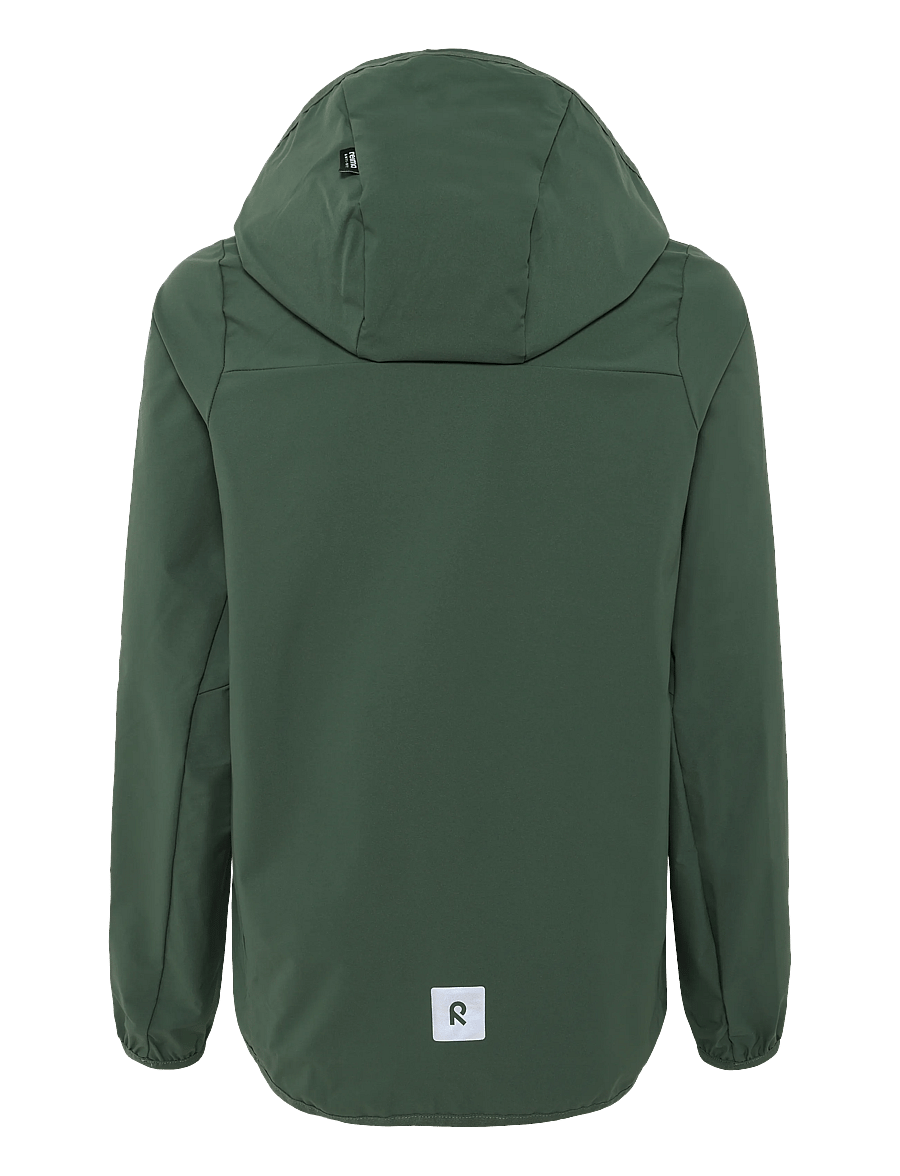 Reima - Jacket, Turvaisa - softshell jope - thyme green - 1