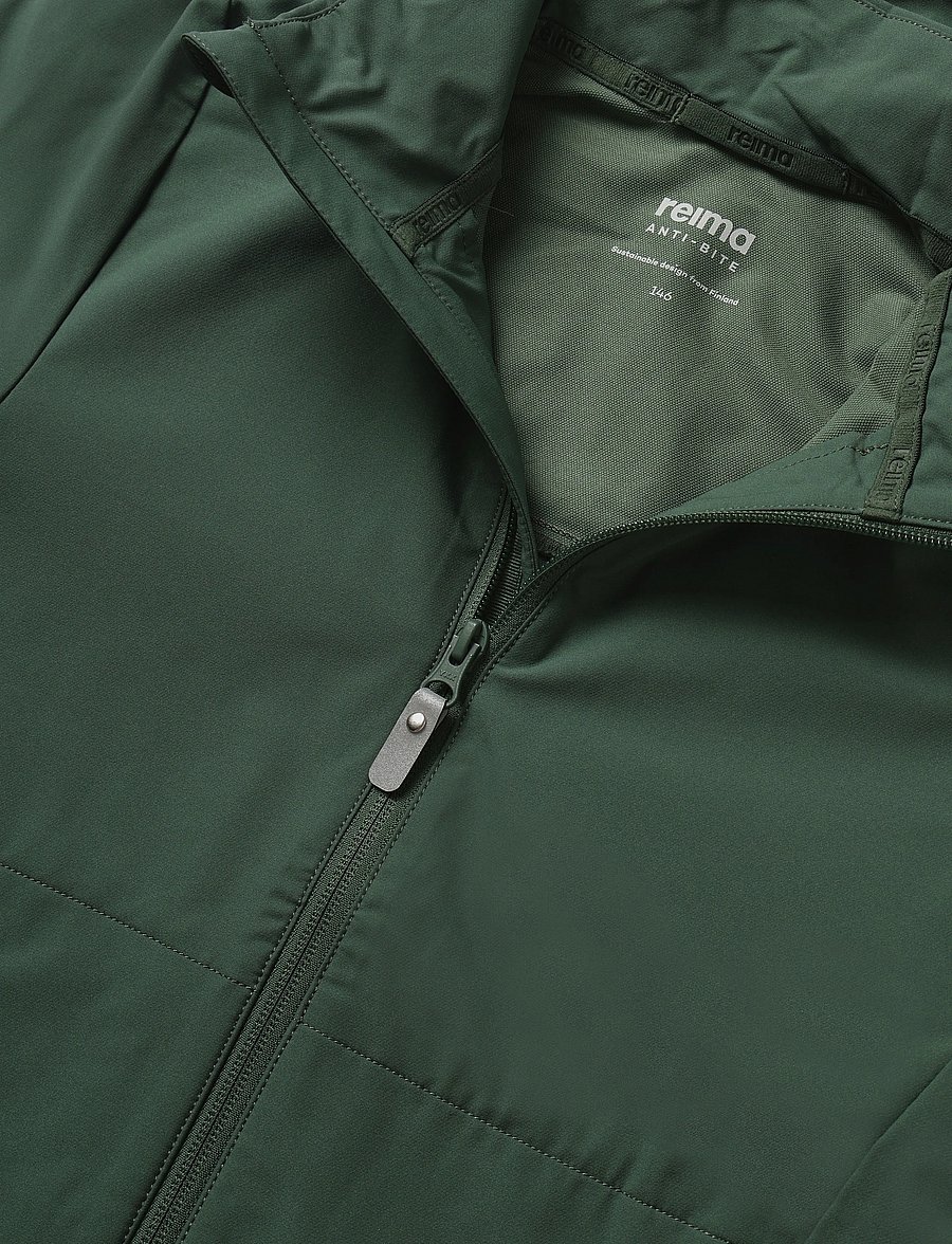 Reima - Jacket, Turvaisa - softshell jope - thyme green - 2