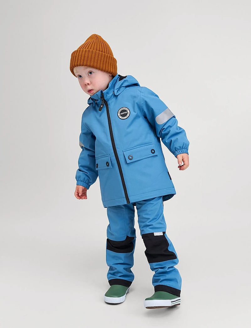 Reima - ReimaTec pants, Sampu - shell un ūdensnecaurlaidīgas bikses - blue ocean - 4