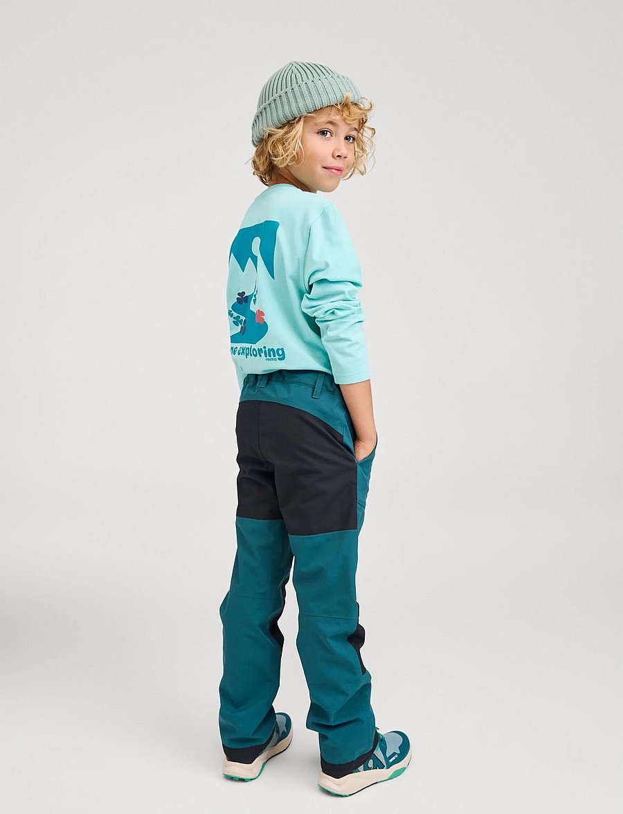 Reima - ReimaTec pants, Sampu - shell- & regenhosen - dark teal - 0