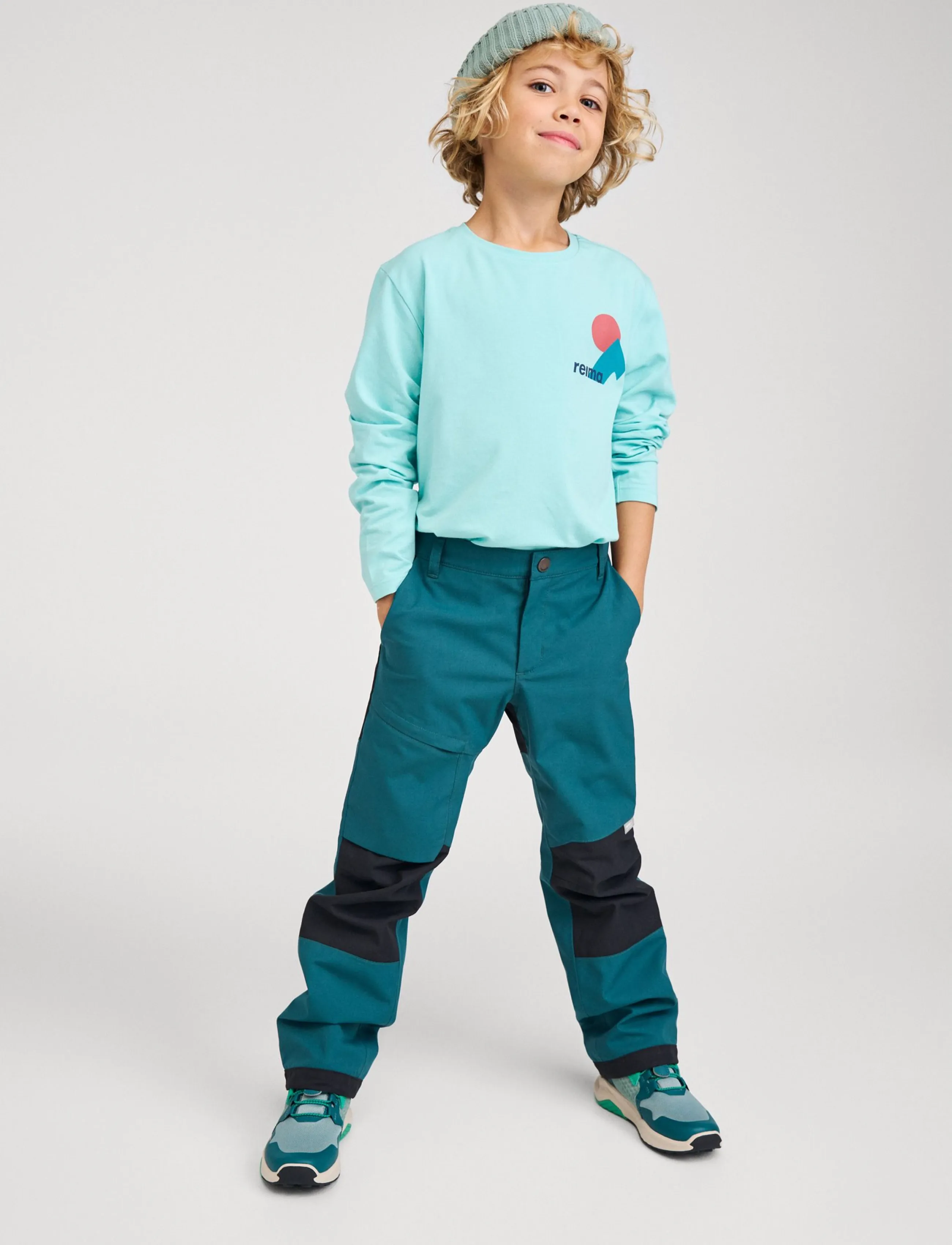 Reima - ReimaTec pants, Sampu - trousers - dark teal - 3