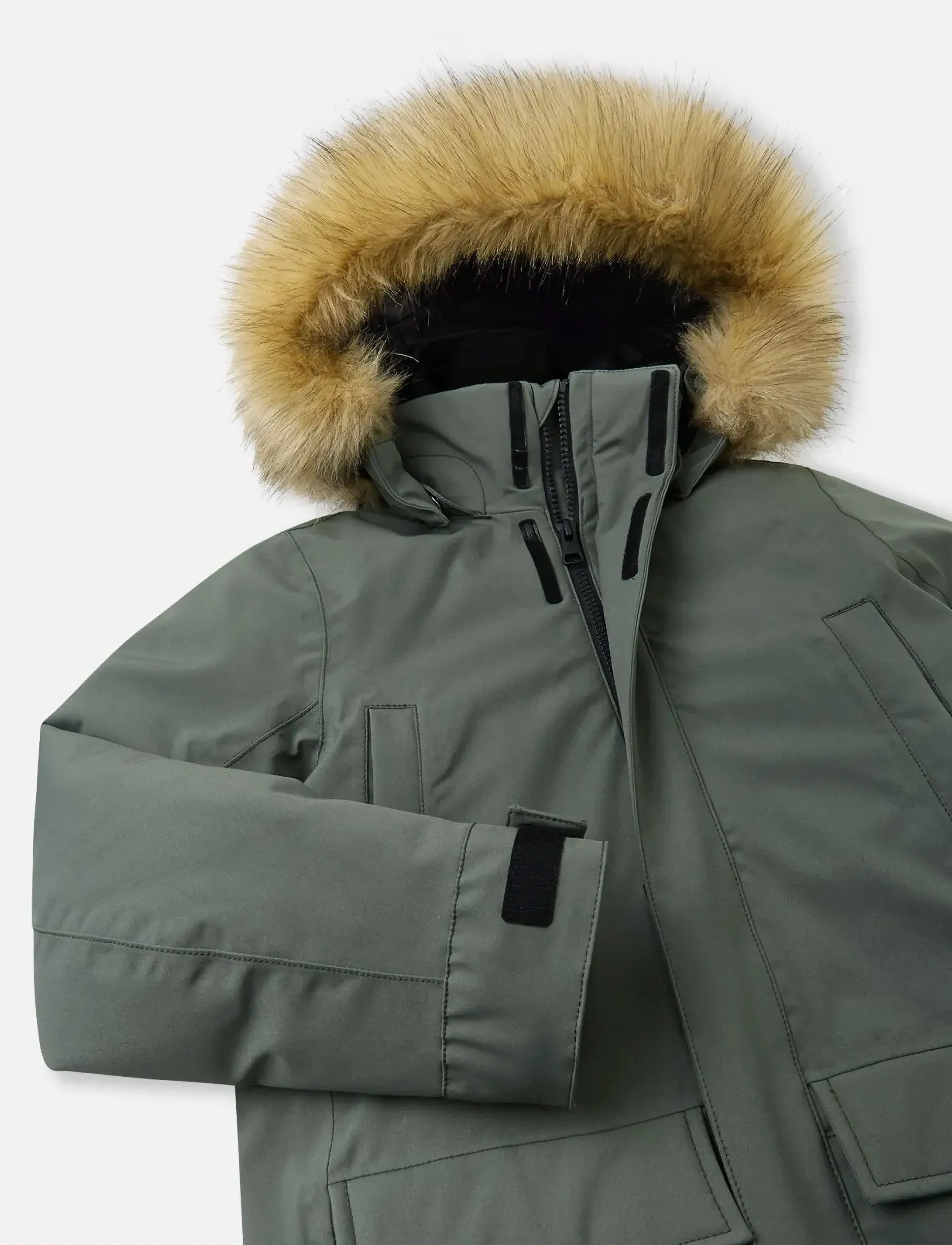 Reima - ReimaTec down jacket, Serkkula - jackor - thyme green - 3