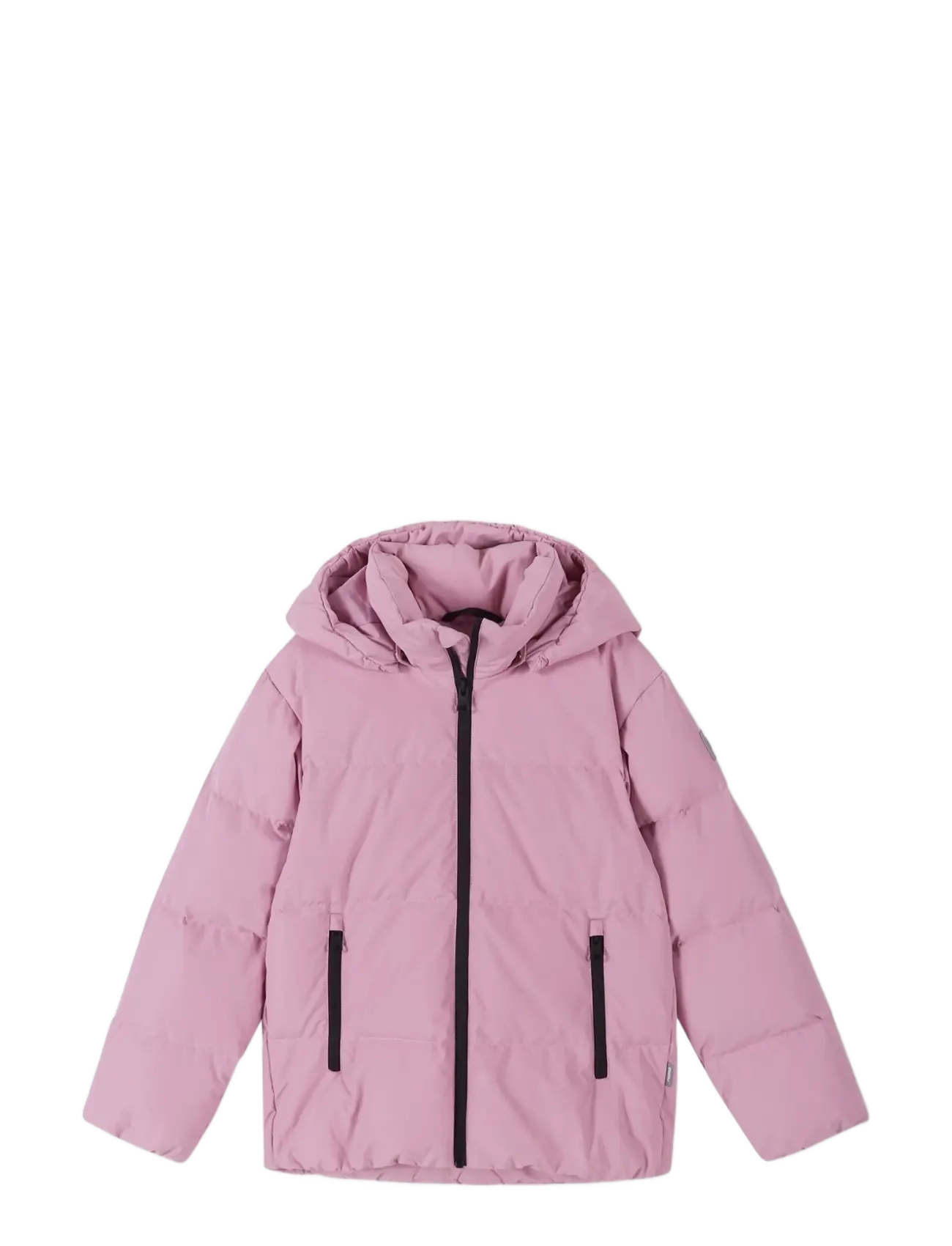 Reima Down jacket, Paimio - Jakker - GREY PINK / pink/rose