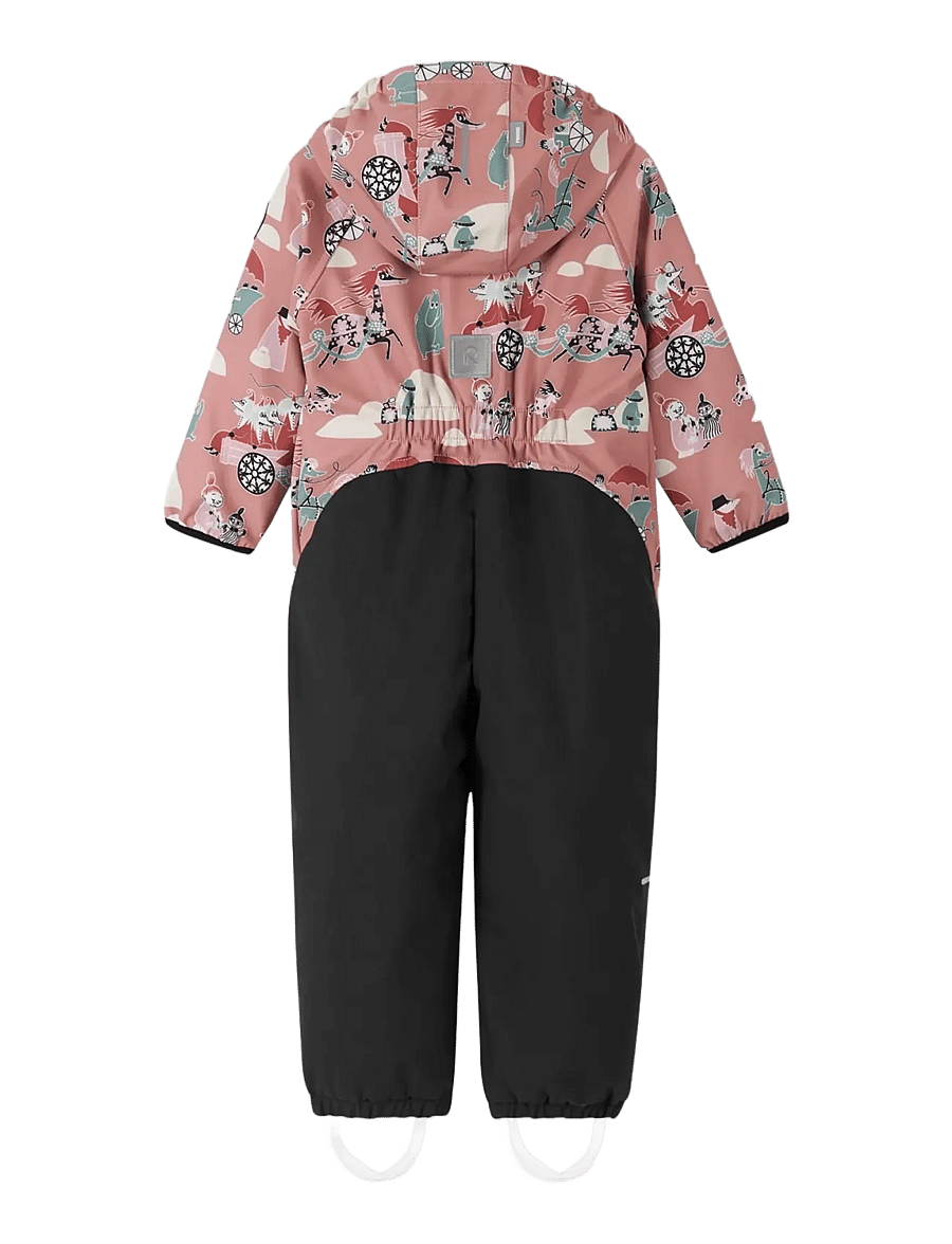 Reima - Softshell overall, Moomin Mjosa - softshell dragter - rose blush - 1