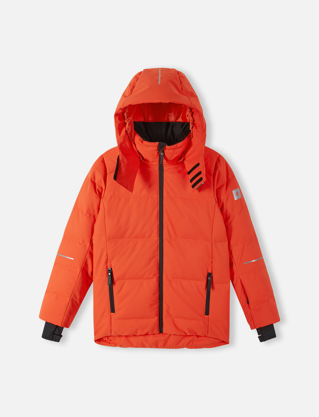 Reima - Reimatec down jacket, Alkkula - mandarin orange - 2
