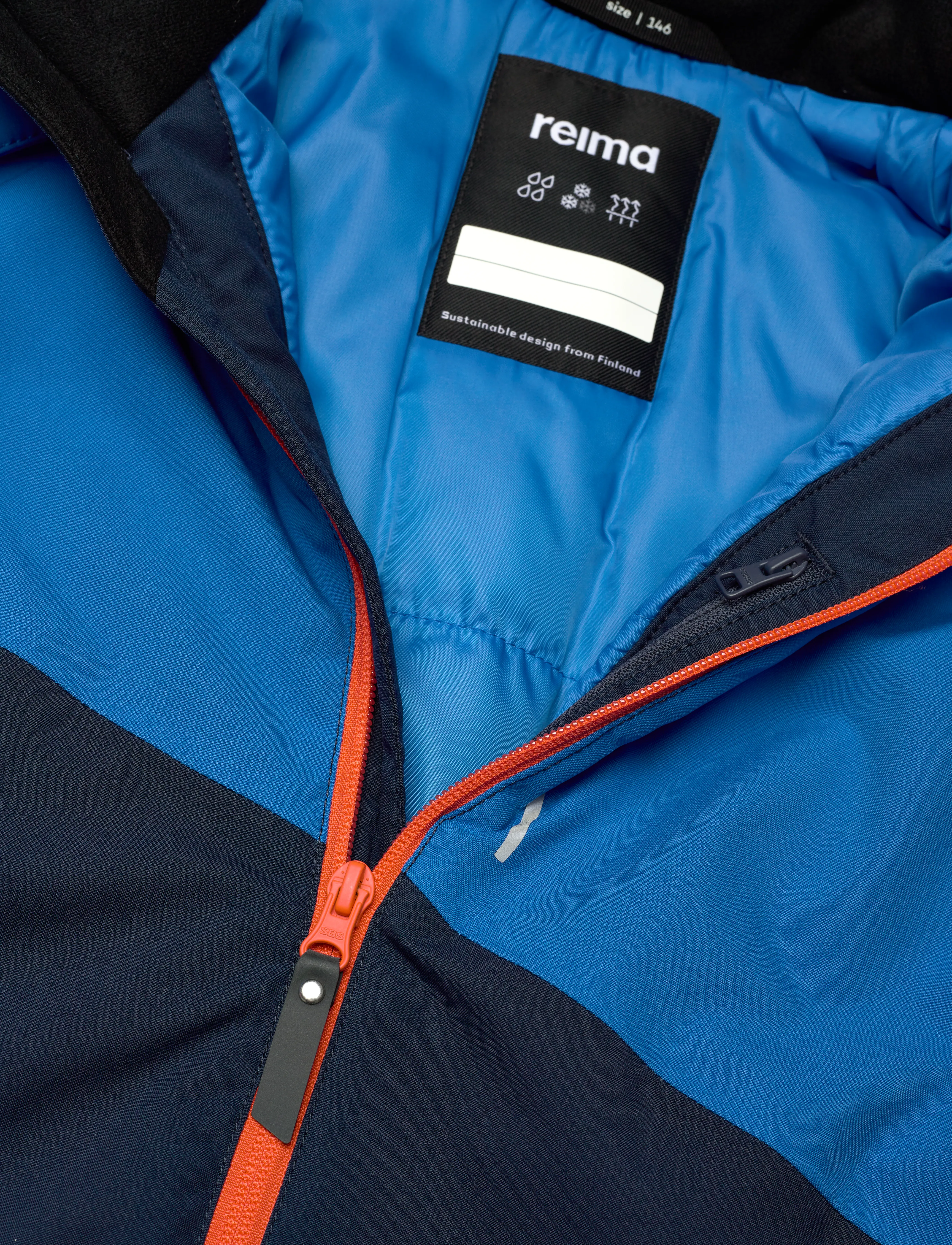 Reima - ReimaTec winter jacket, Kaaranka - vinterjakker - bright blue - 2