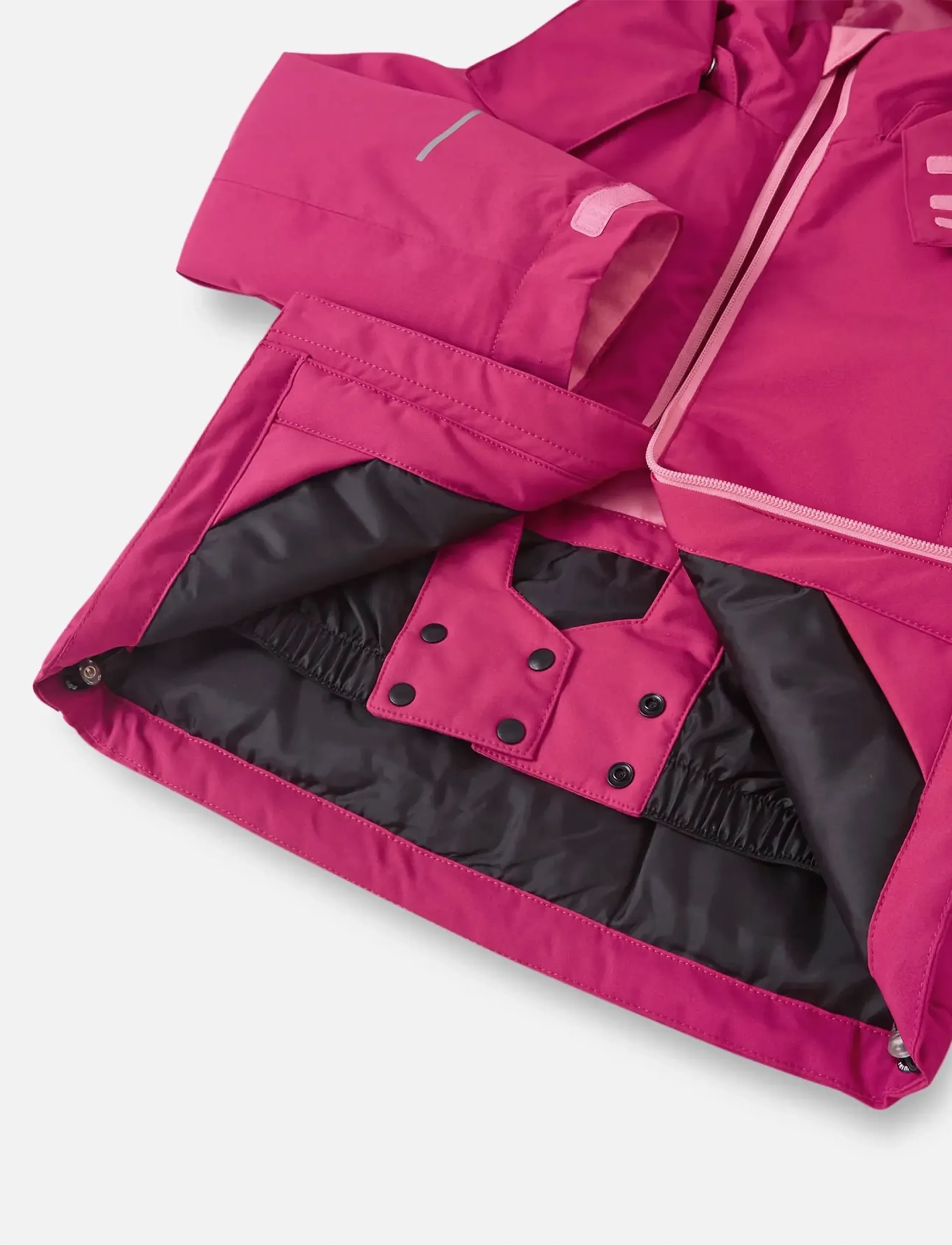 Reima - ReimaTec winter jacket, Palsi - outdoor - rosy berry - 4