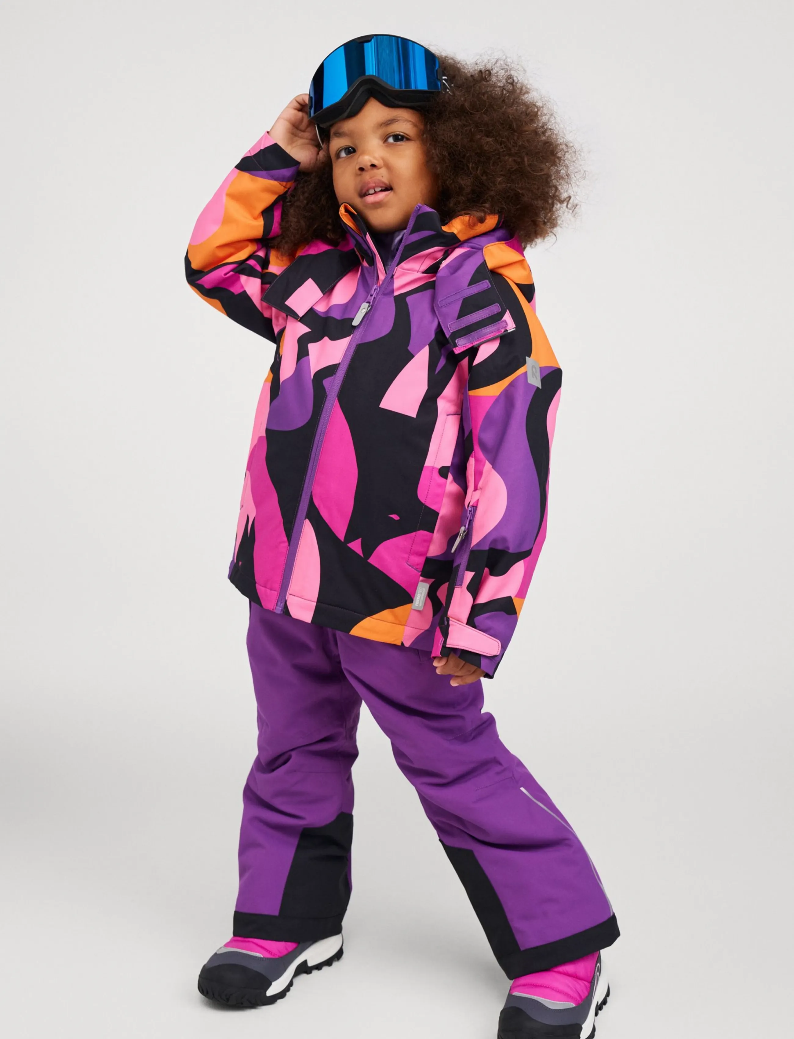 Reima - ReimaTec winter jacket, Irni - ski jackets - fucshia - 3