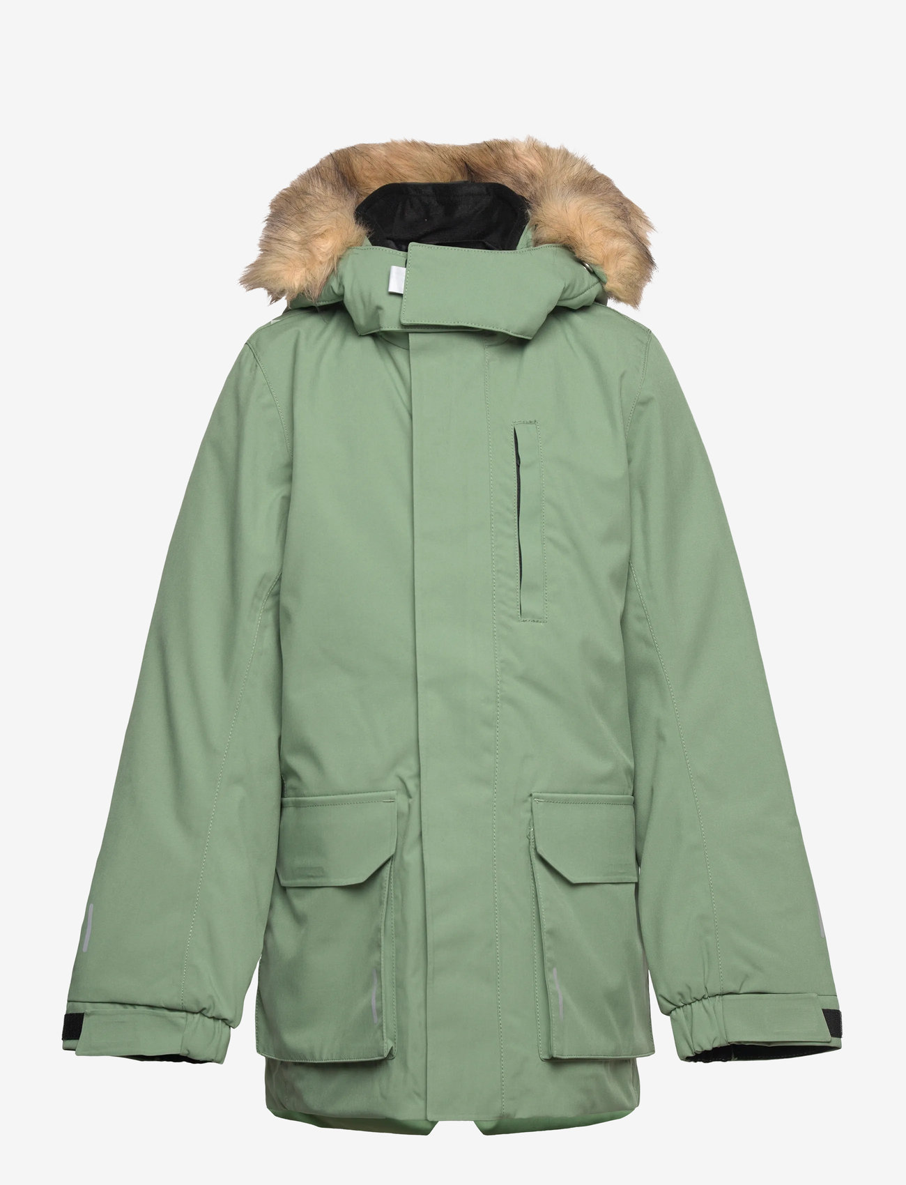 Reima - ReimaTec winter jacket, Ajaton - suusajoped - green clay - 0