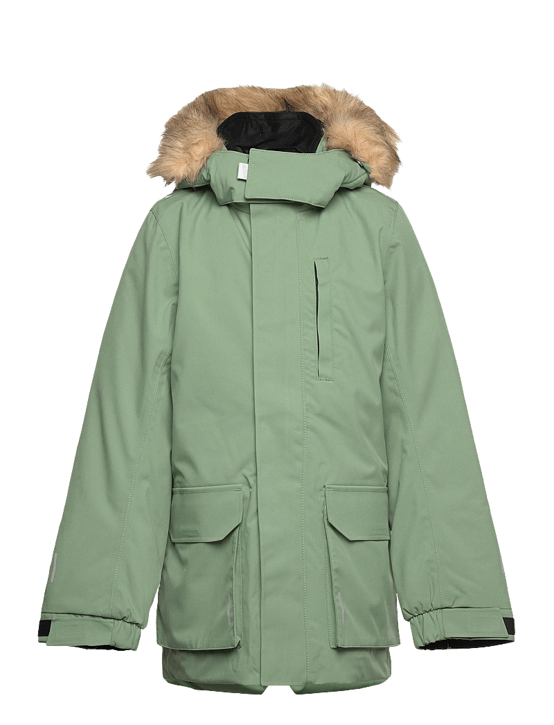 Reima - ReimaTec winter jacket, Ajaton - slēpošanas jakas - green clay - 0