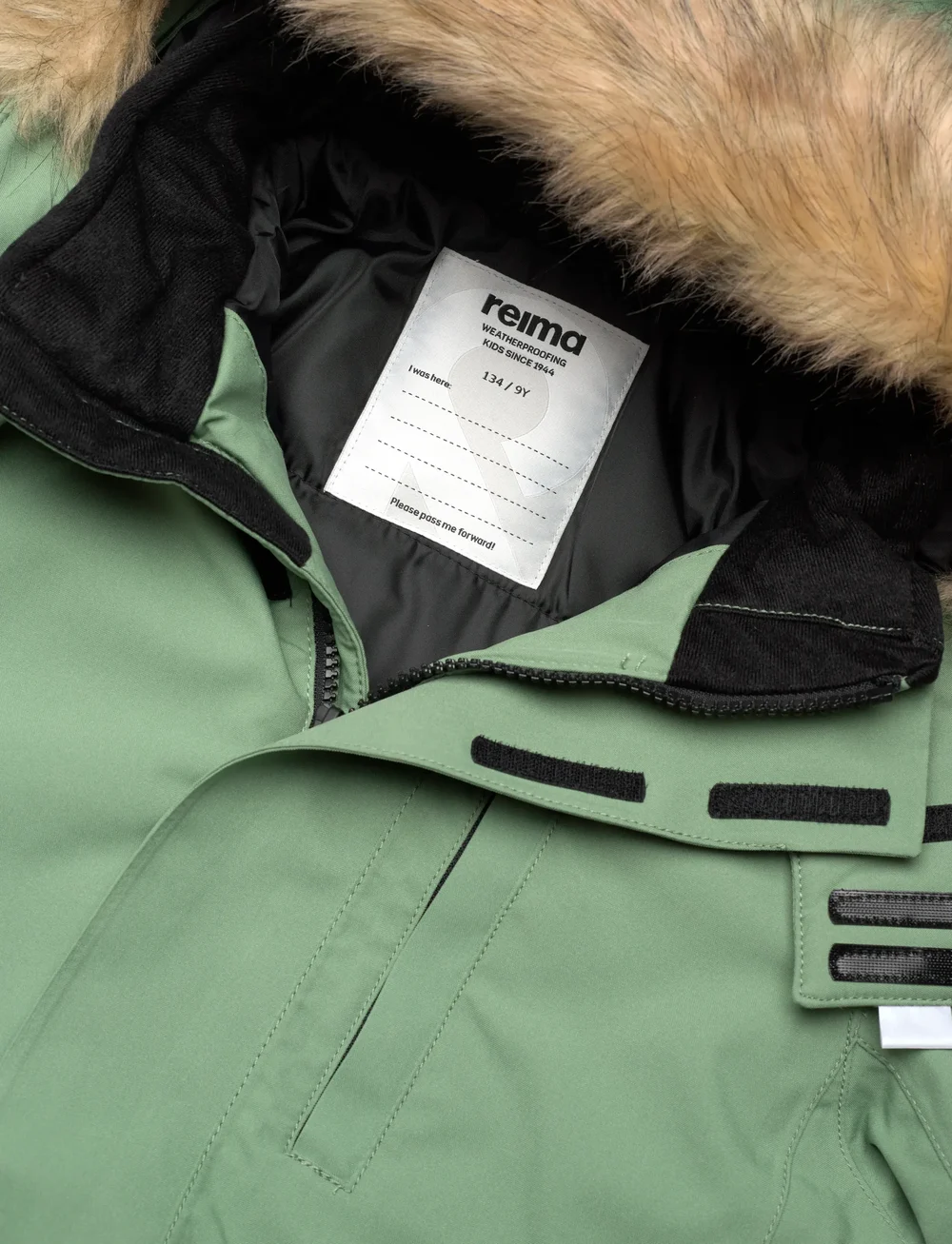 Reima - ReimaTec winter jacket, Ajaton - skijakker - green clay - 2