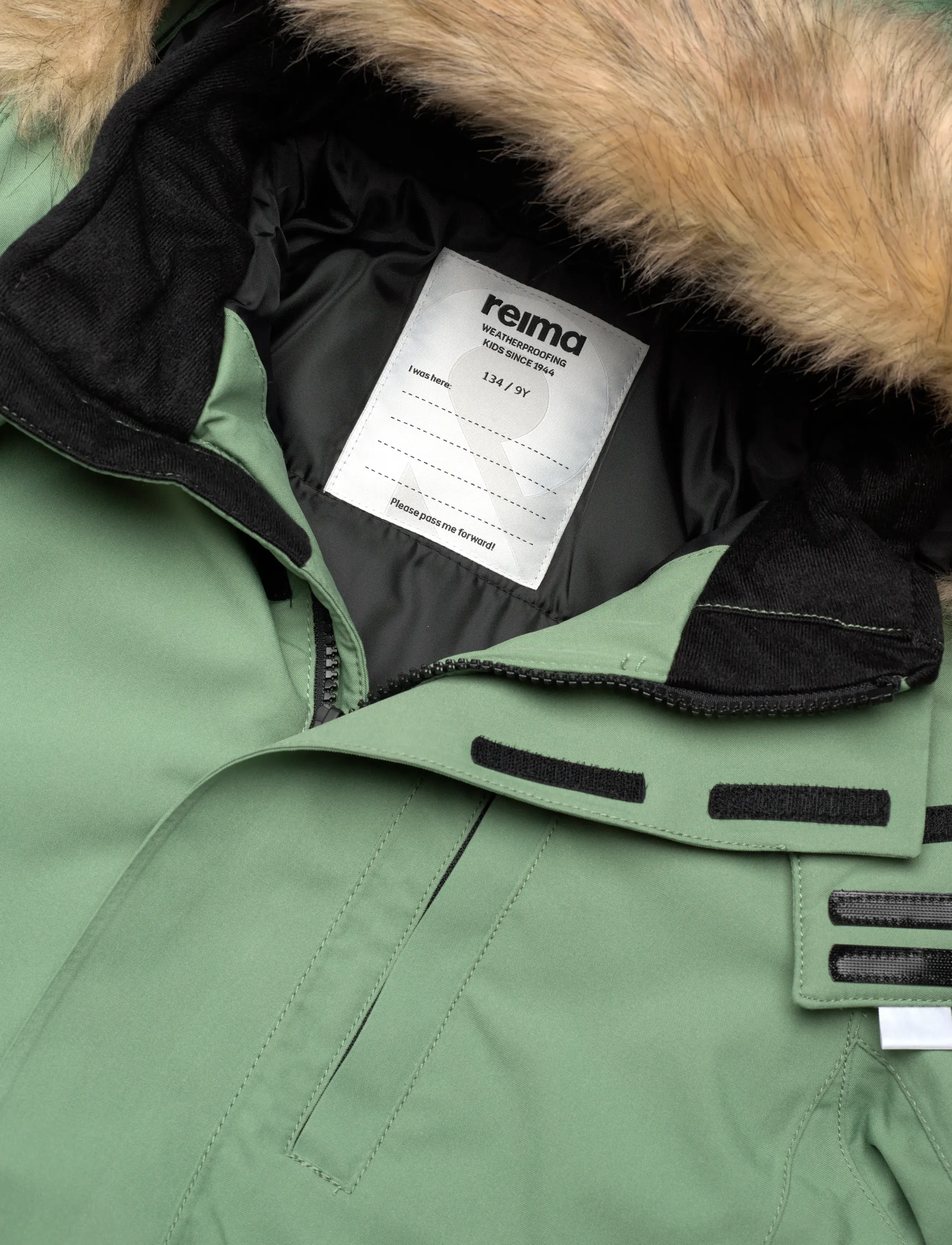 Reima - ReimaTec winter jacket, Ajaton - skidjackor - green clay - 2