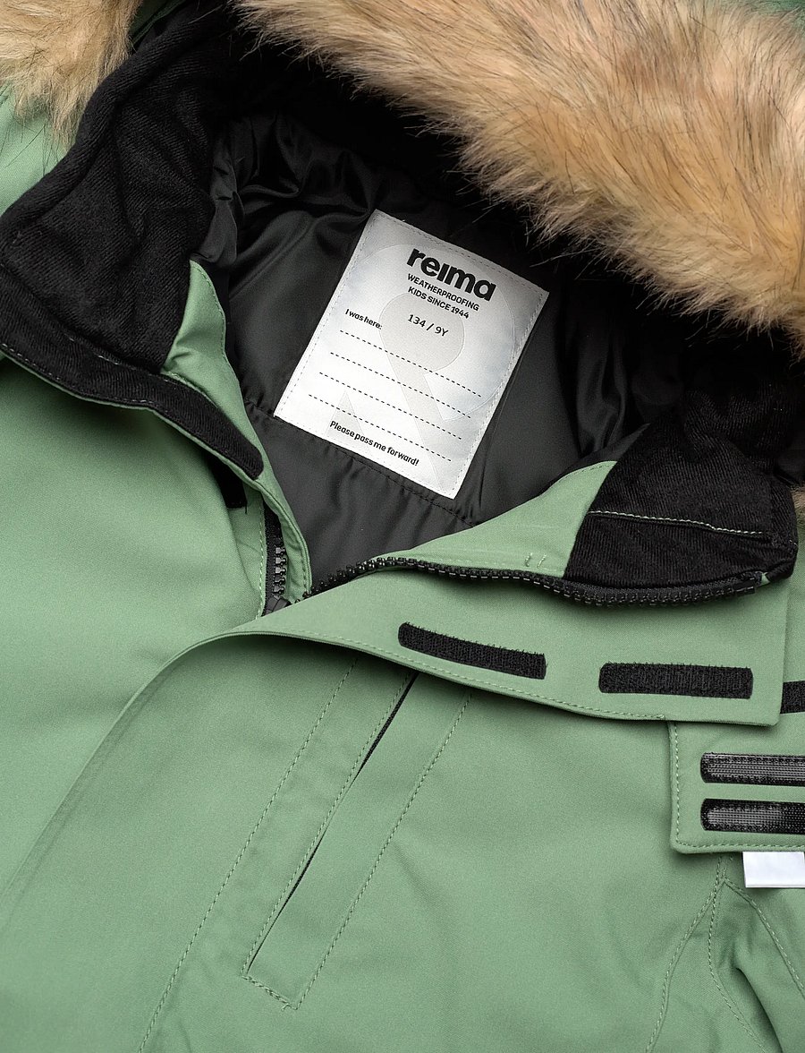Reima - ReimaTec winter jacket, Ajaton - skijacken - green clay - 2