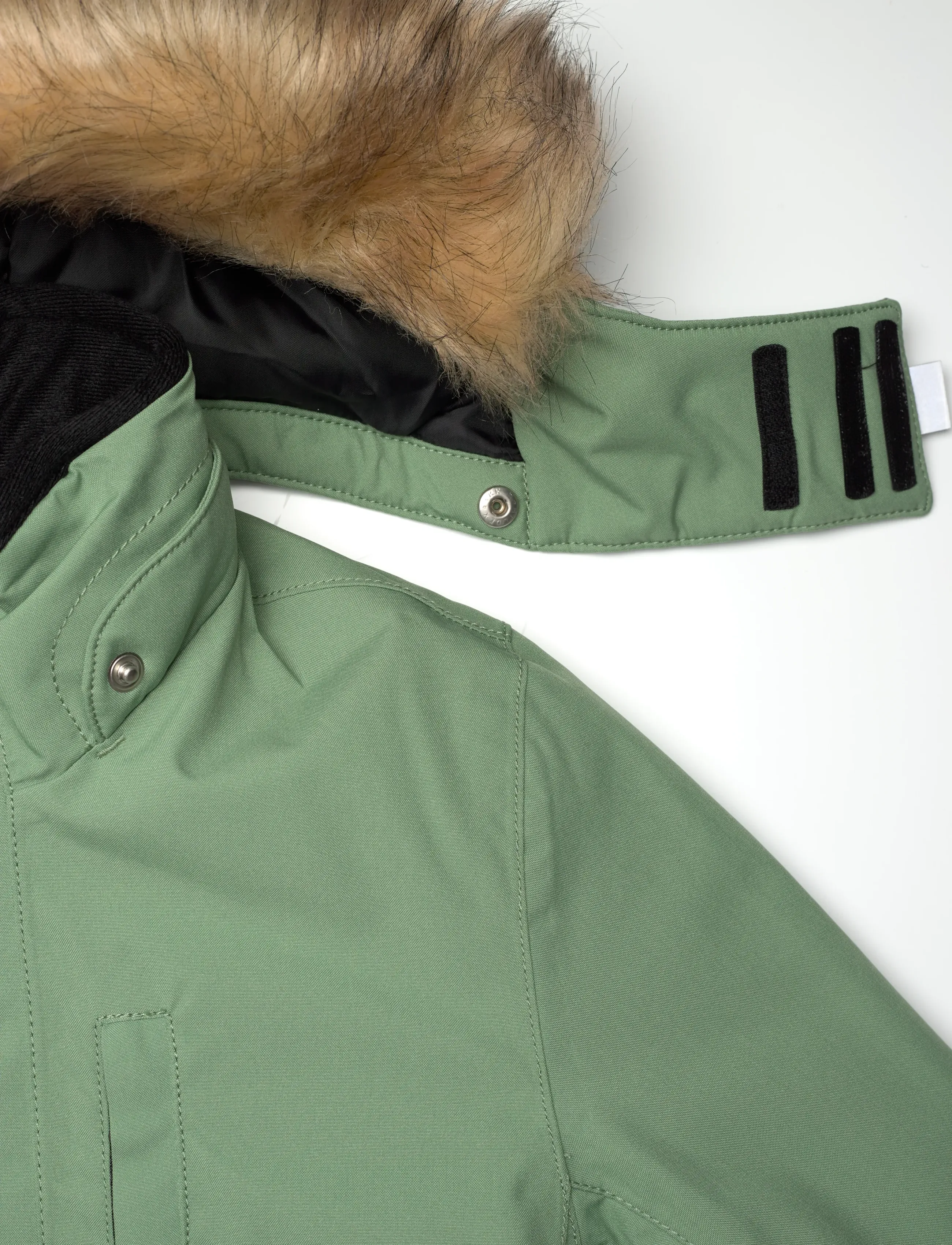 Reima - ReimaTec winter jacket, Ajaton - skidjackor - green clay - 3