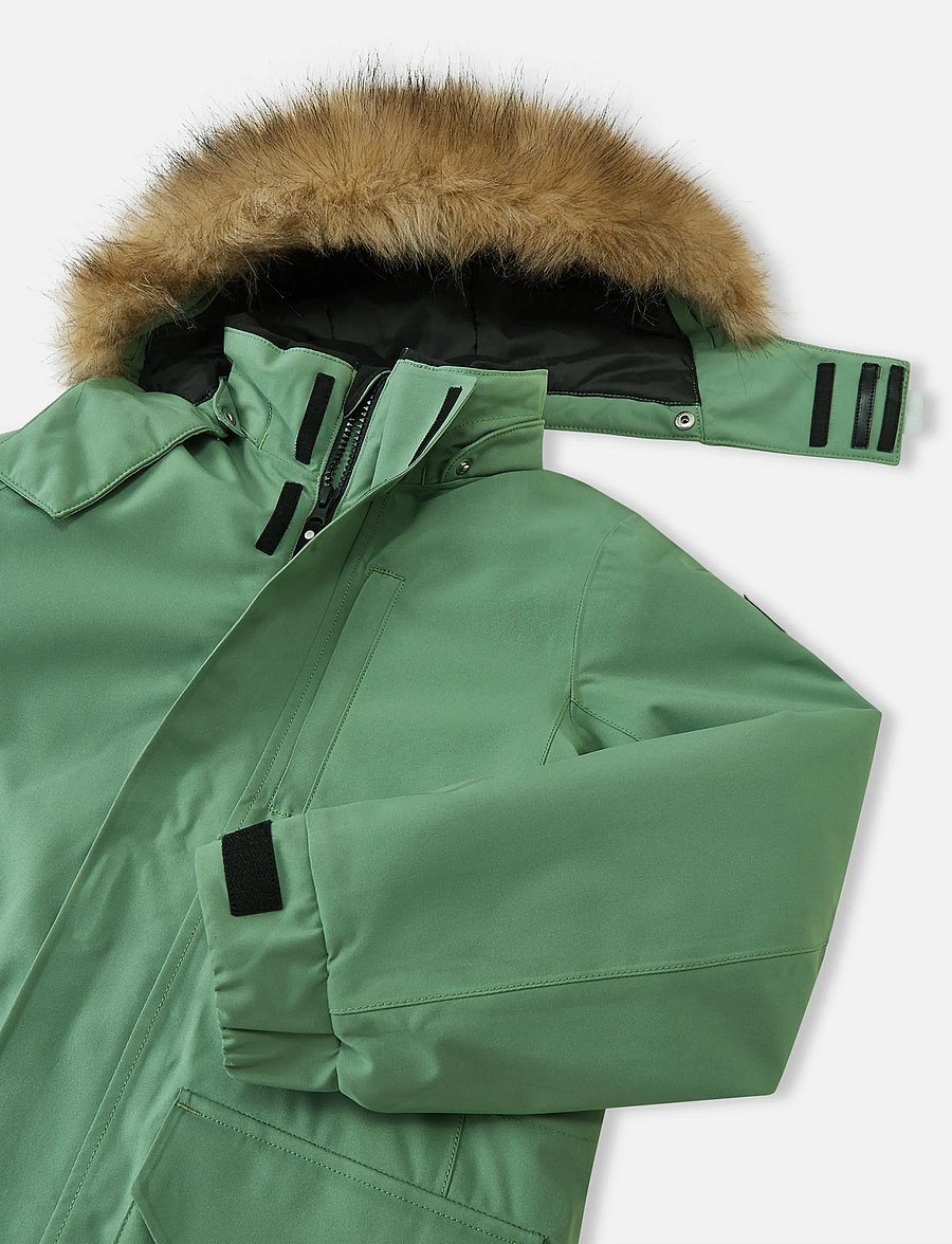 Reima - ReimaTec winter jacket, Ajaton - skijacken - green clay - 3